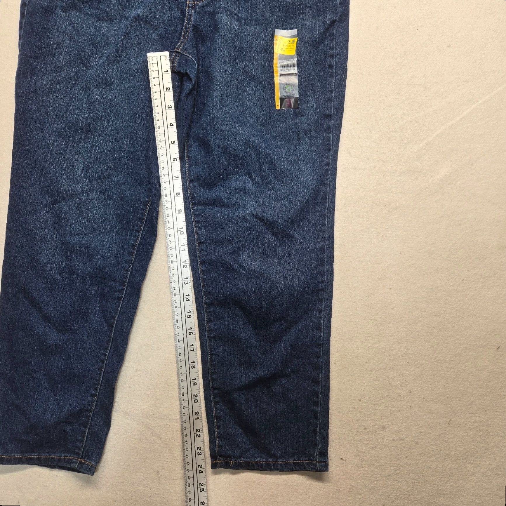 Vintage No Boundaries Jeans Denim Pants Adult Women's Size 11 Dark Wash Womens Size 32" / US 10 / IT 46 - 6 Thumbnail