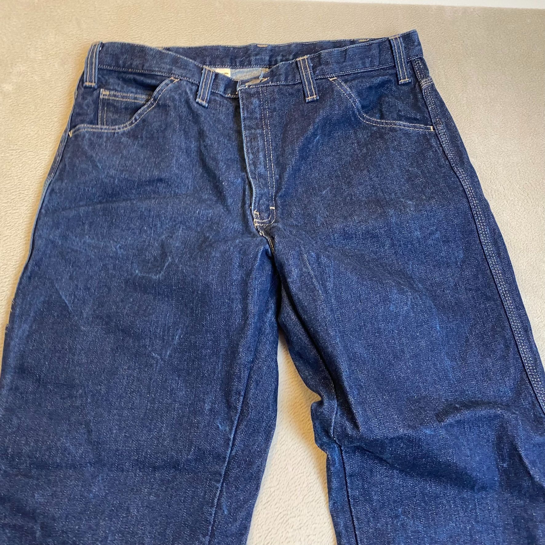 Dickies Dickies Mens Jeans Size 36X32 Relaxed Fit Flame-Resistant Bl Size US 36 / EU 52 - 5 Thumbnail