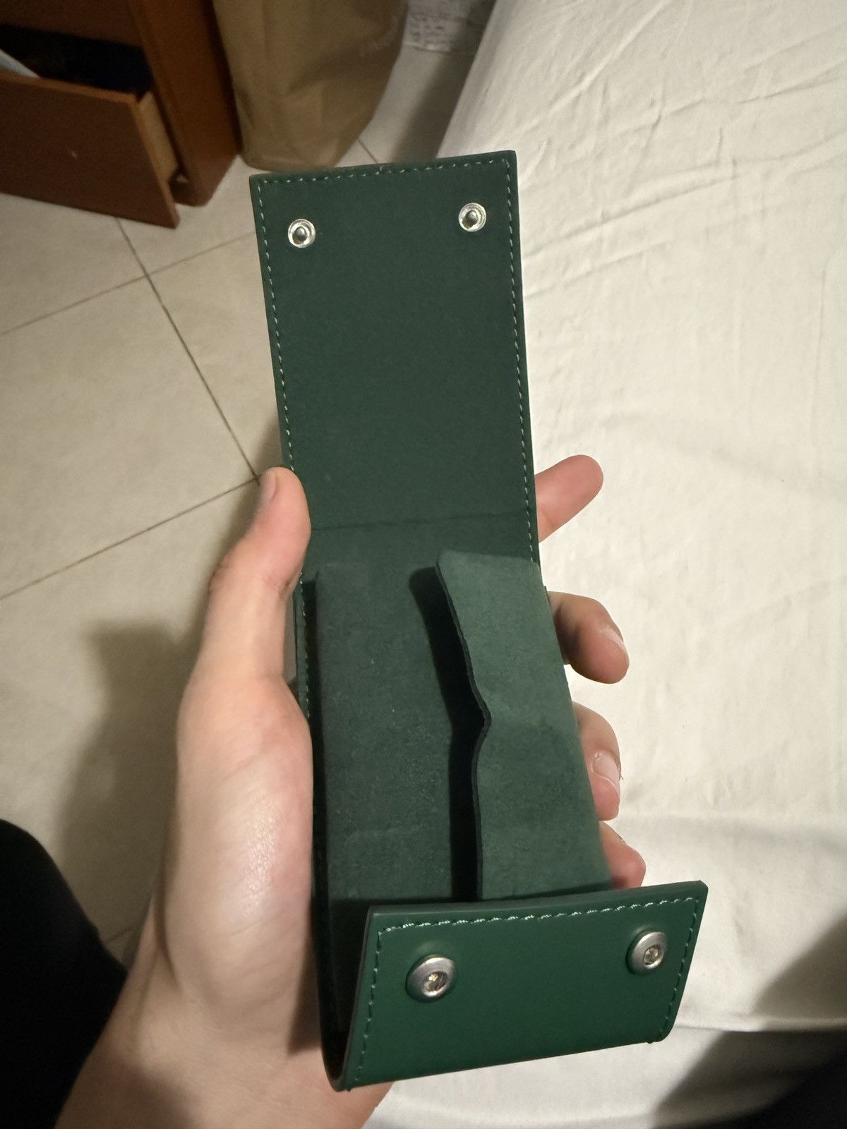 Rolex Rolex Leather Traveling Pouch Size ONE SIZE - 3 Thumbnail
