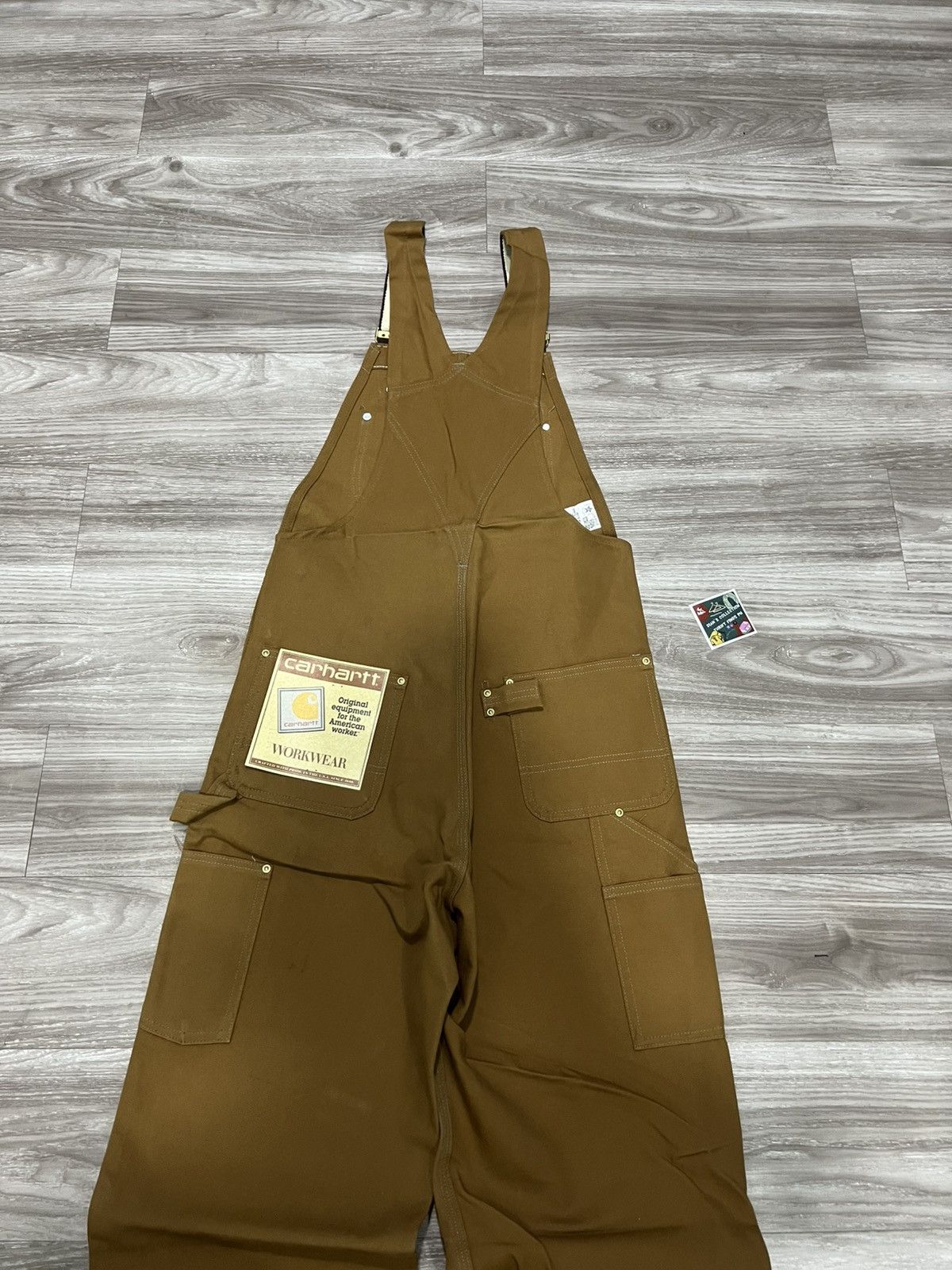 Carhartt 1996 Vintage Carhartt Overall Bib (VERY RARE 🔥) Size US 30 / EU 46 - 5 Thumbnail