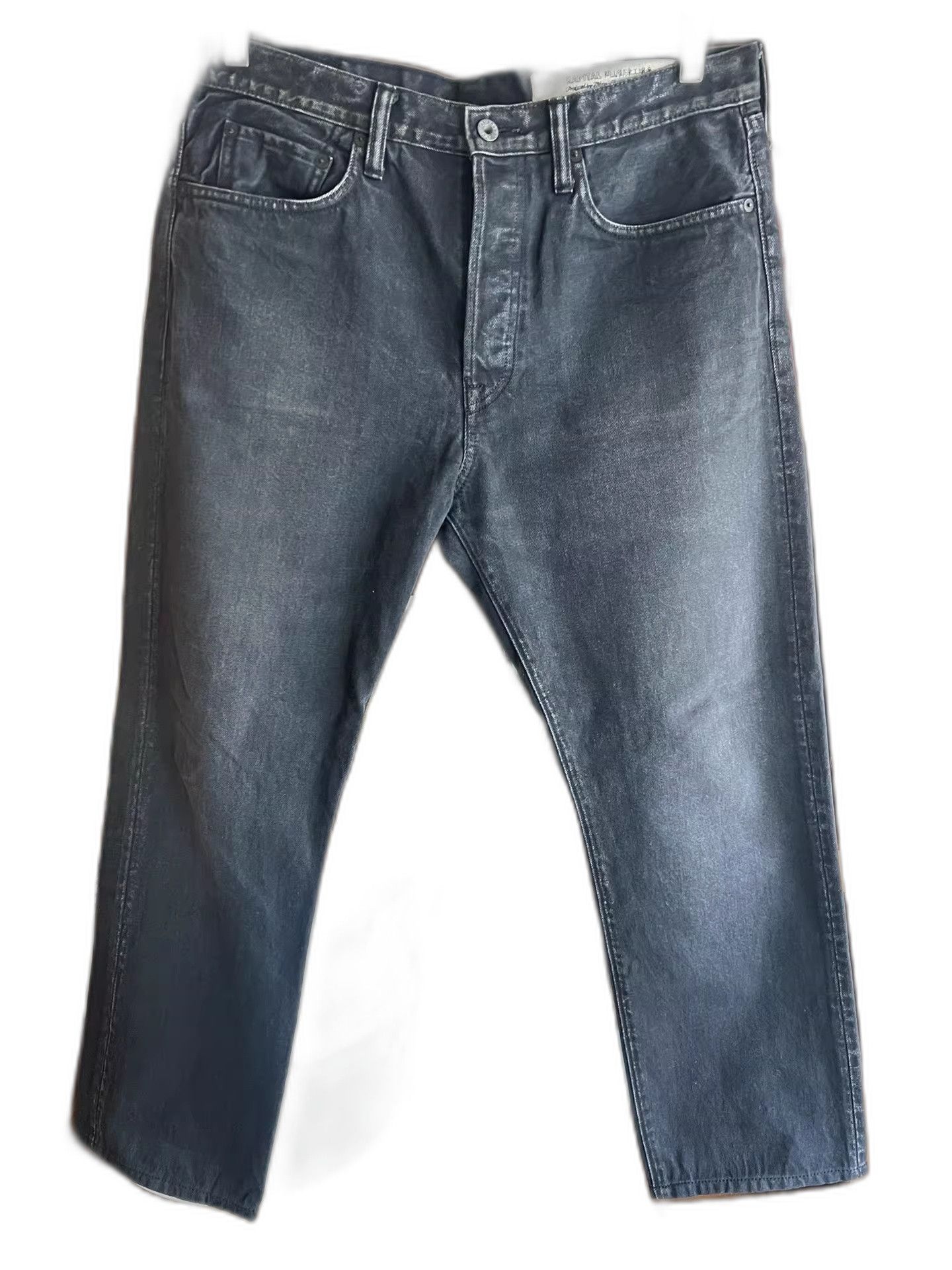 Kapital Kapital Japanese Made Distressed Black Jeans Size US 34 / EU 50 - 1 Thumbnail