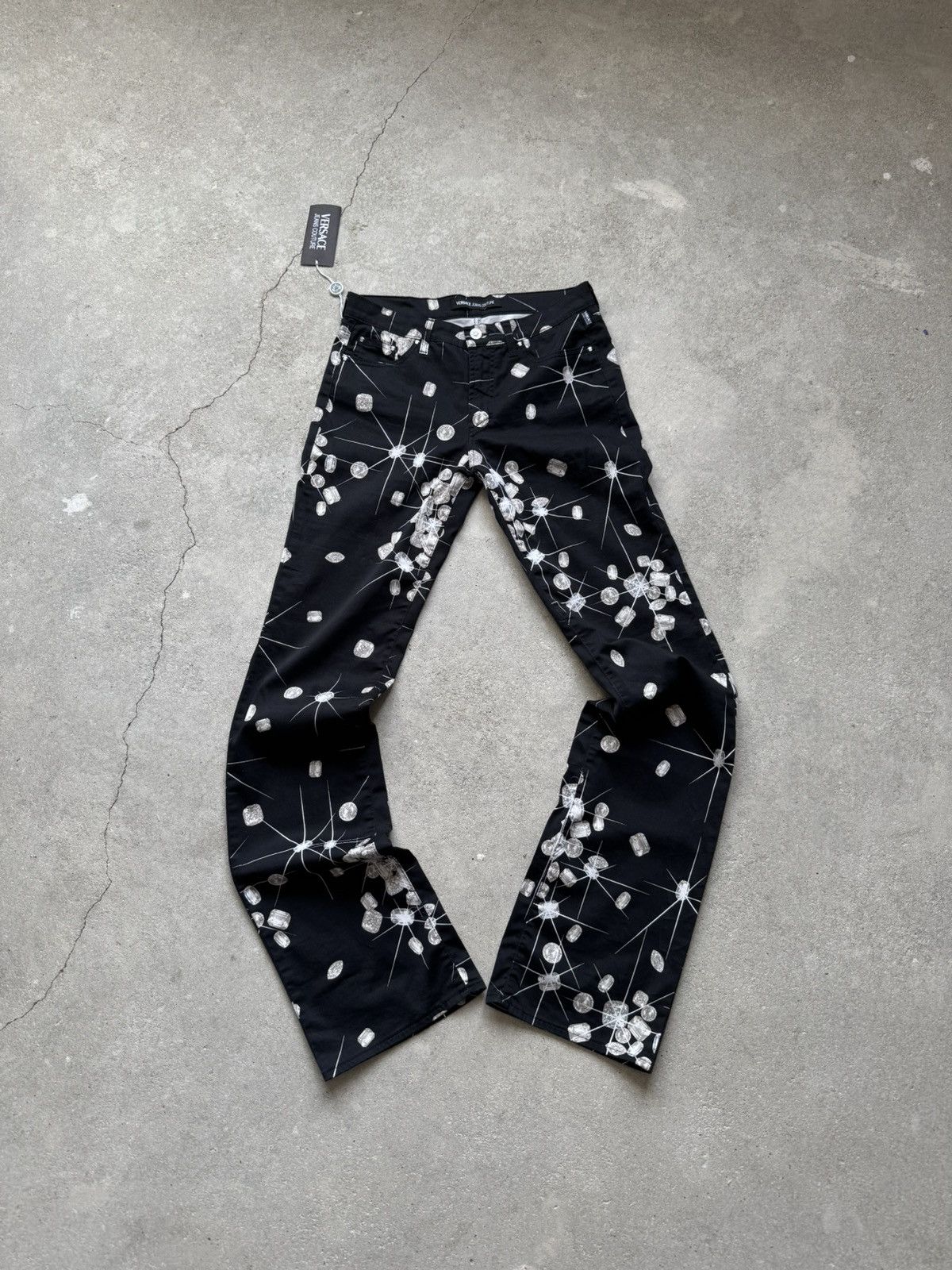 Versace Versace Diamond Archival Pants New Size 31" - 8 Thumbnail
