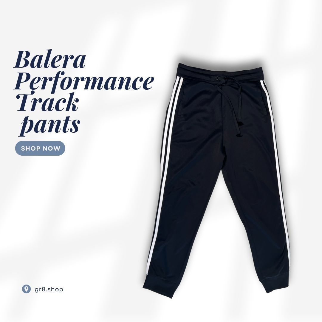 Other Balera Performance Track Pants Medium Black With White Strip Size 30" / US 8 / IT 44 - 1 Thumbnail