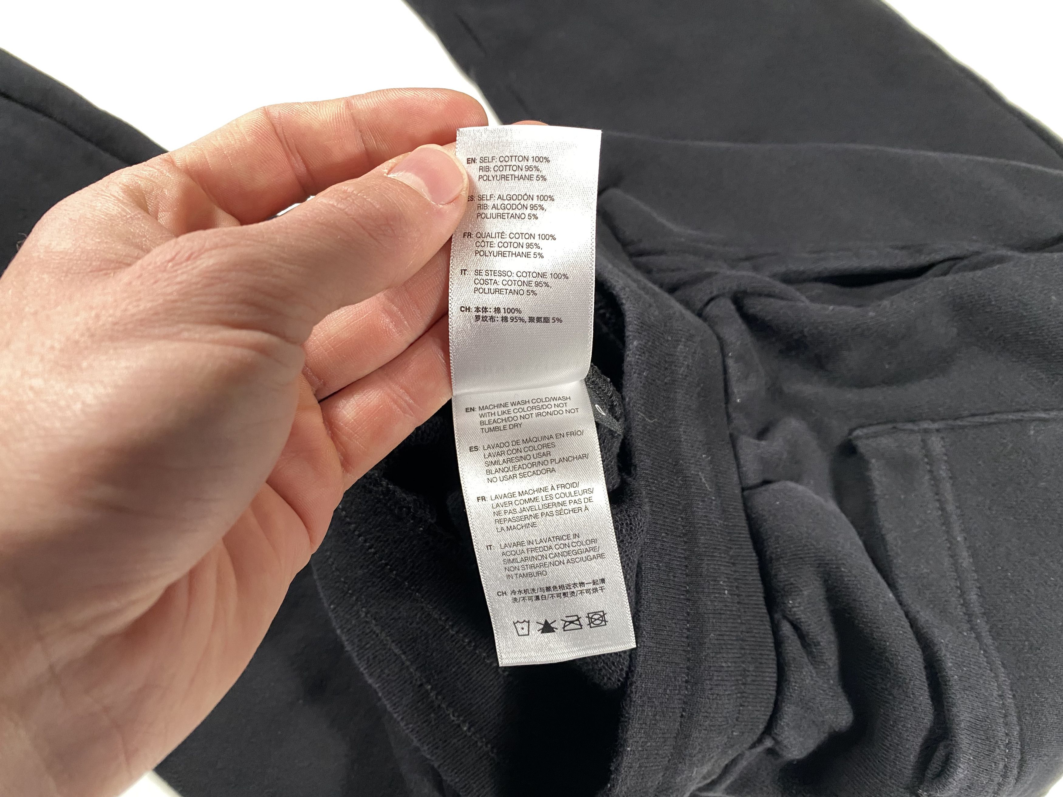 John Elliott John Elliott Mainline Beach Sweats Black / Tan size 0 Size US 26 / EU 42 - 6 Thumbnail