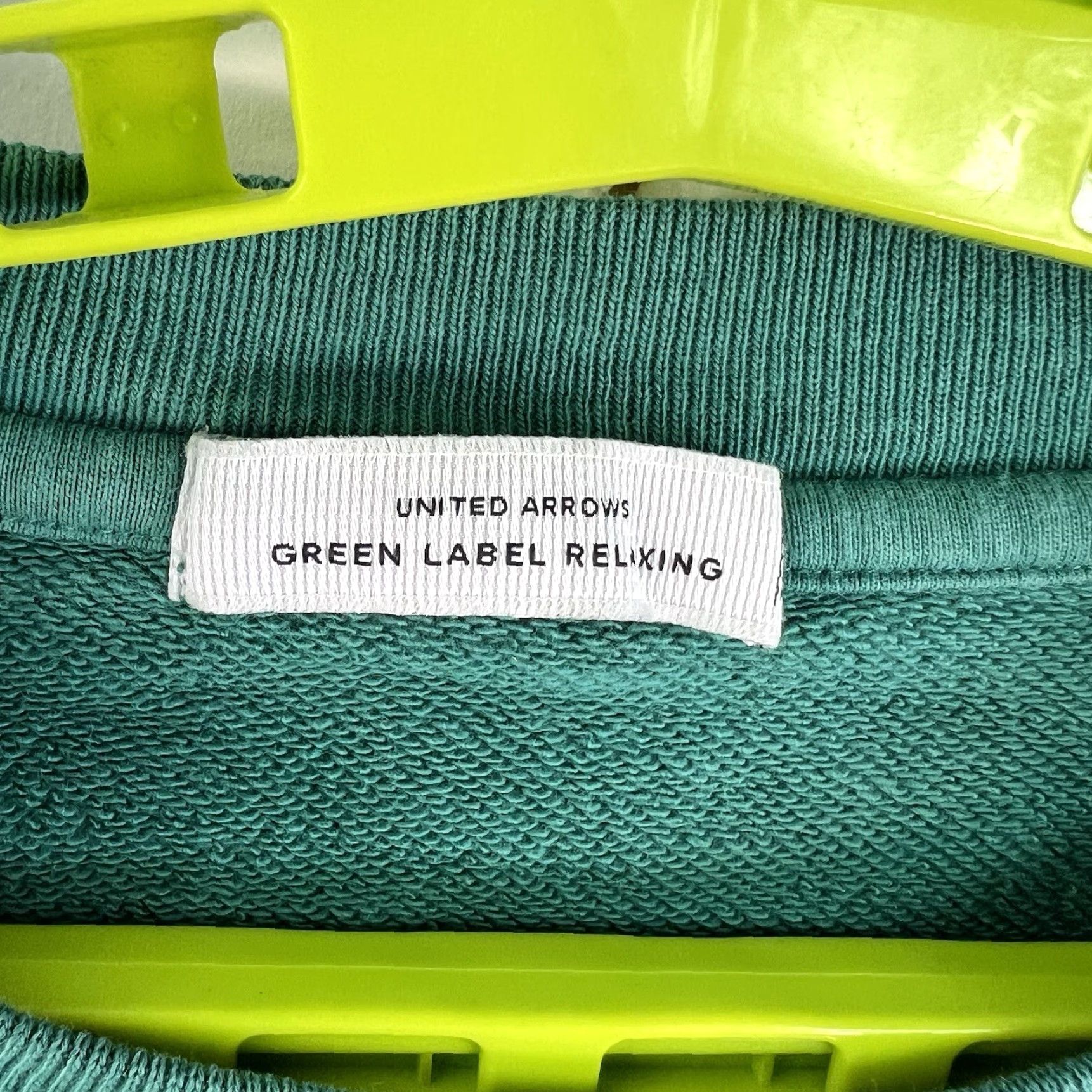 United Arrows VINTAGE United Arrows Green Label Sweatshirt Men Size L Green Casual Pullover Long Sleeve 90s Japan Size US L / EU 52-54 / 3 - 4 Thumbnail