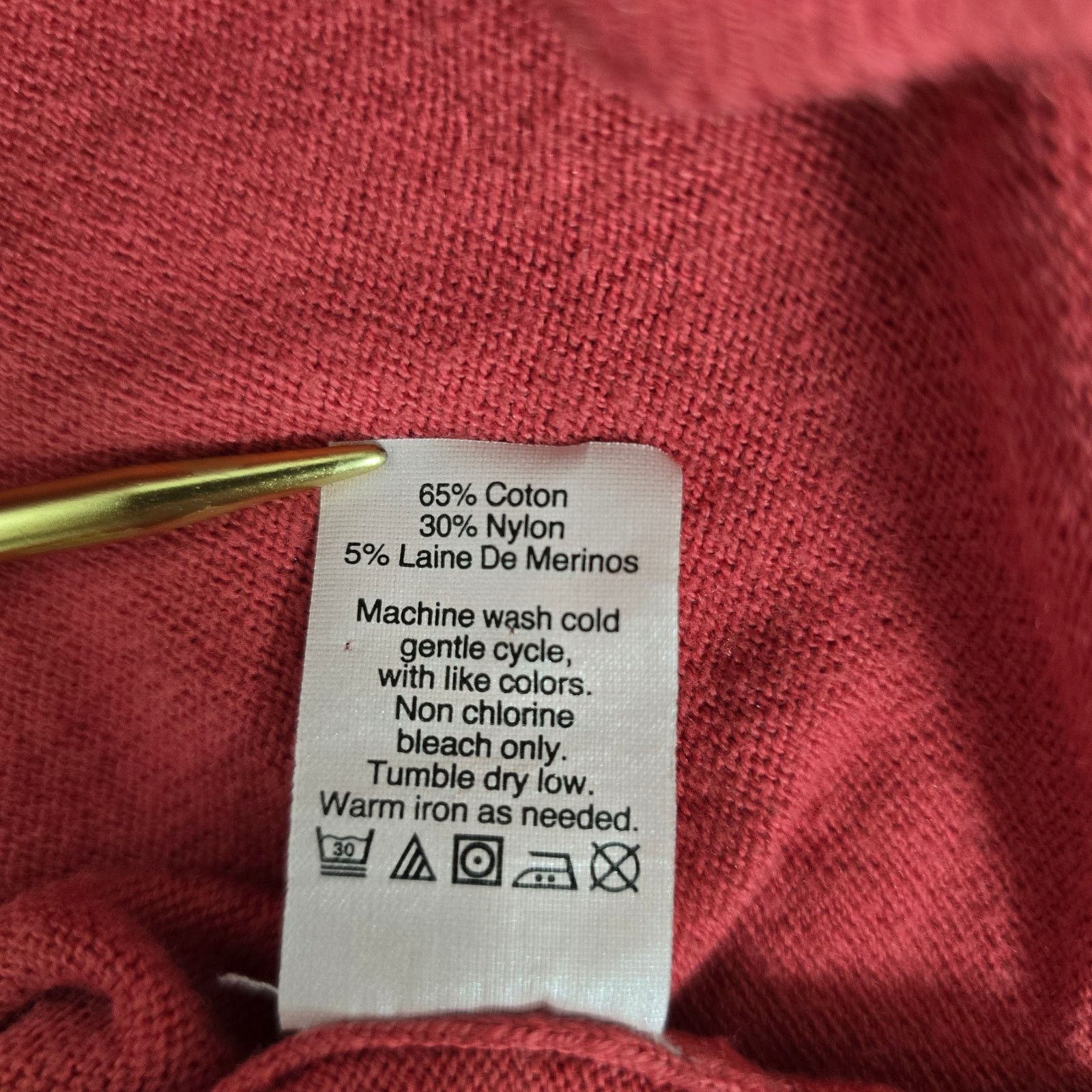 J.Crew J. Crew Harbor Cotton Sweater XL V-neck Cotton Wool Nylon Size US XL / EU 56 / 4 - 11 Thumbnail