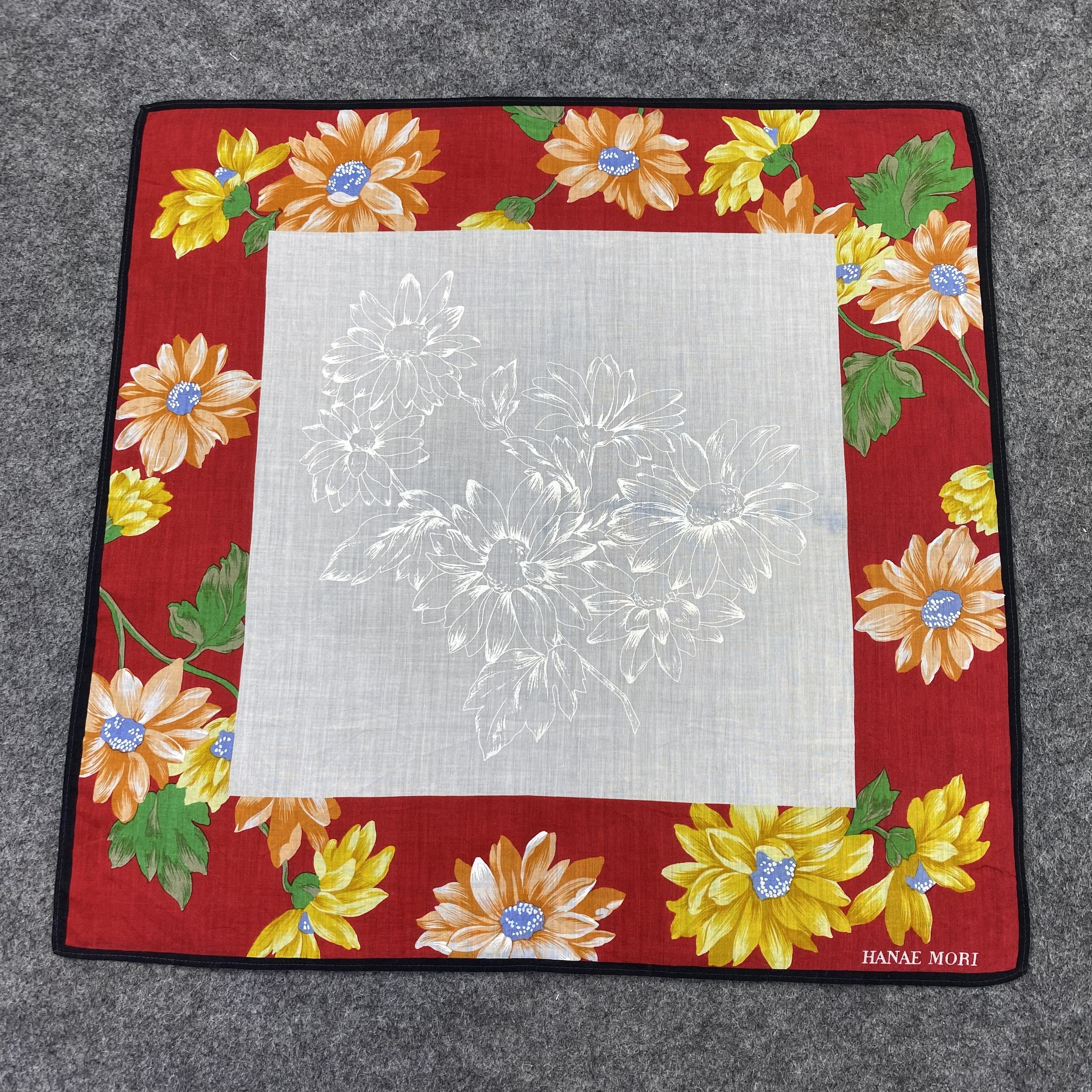Hanae Mori Hanae Mori Handkerchief / Bandana / Neckerchief -B1046 Size ONE SIZE - 3 Thumbnail
