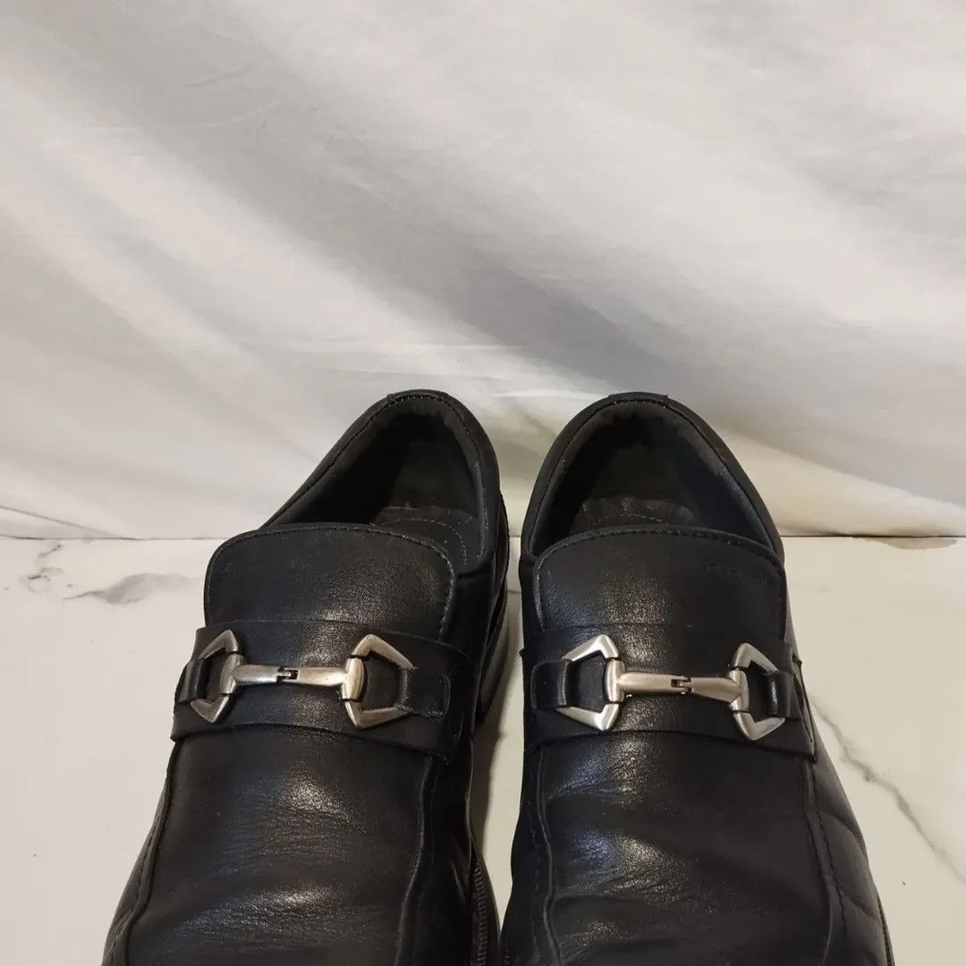 Genuine Leather Crocodile Men's Black Leather Loafers Size US 10 / EU 43 - 3 Thumbnail