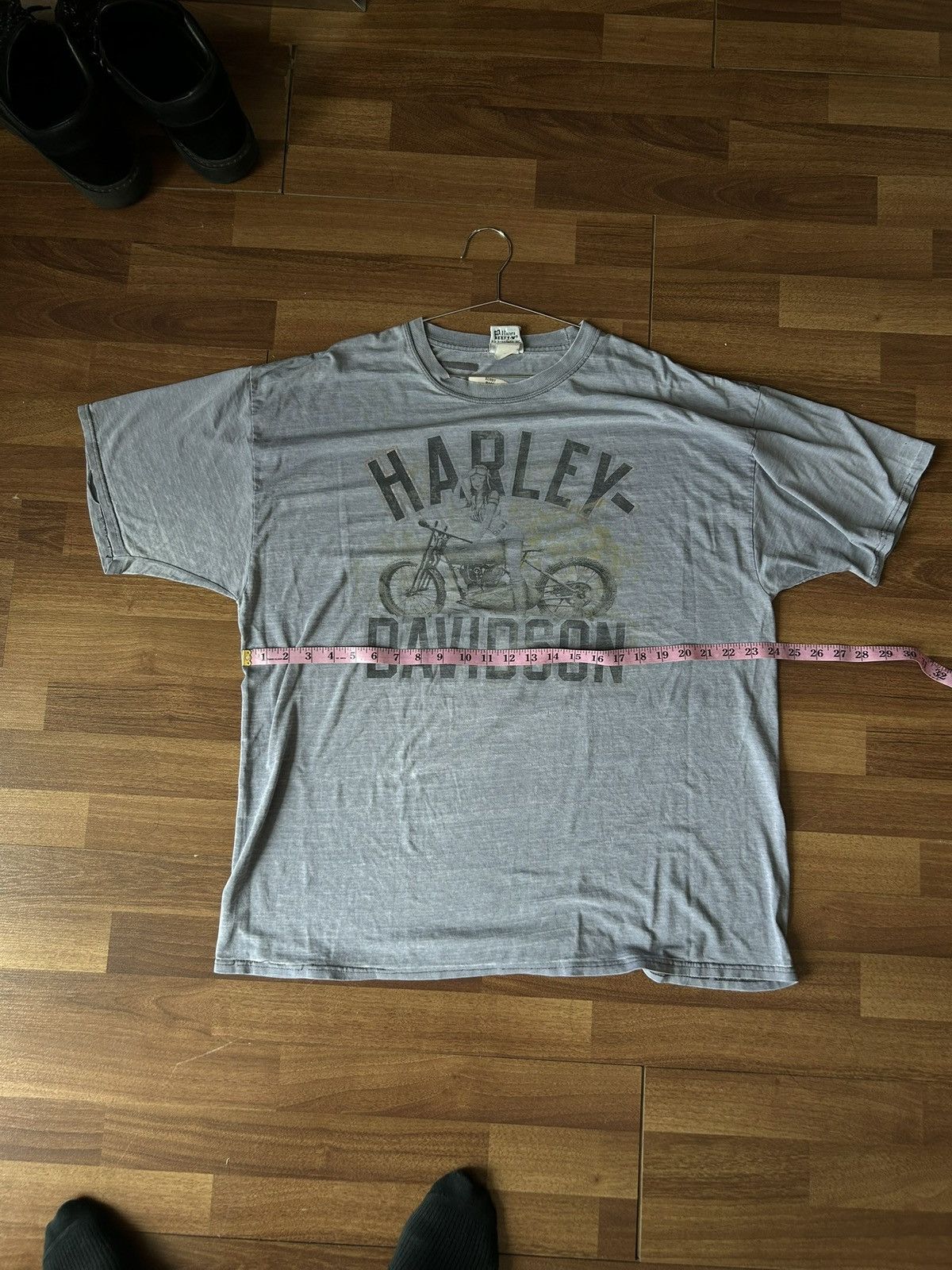 Vintage Vintage Harley Davidson Shirt Thrashed Fader West Coast Size US XL / EU 56 / 4 - 12 Thumbnail