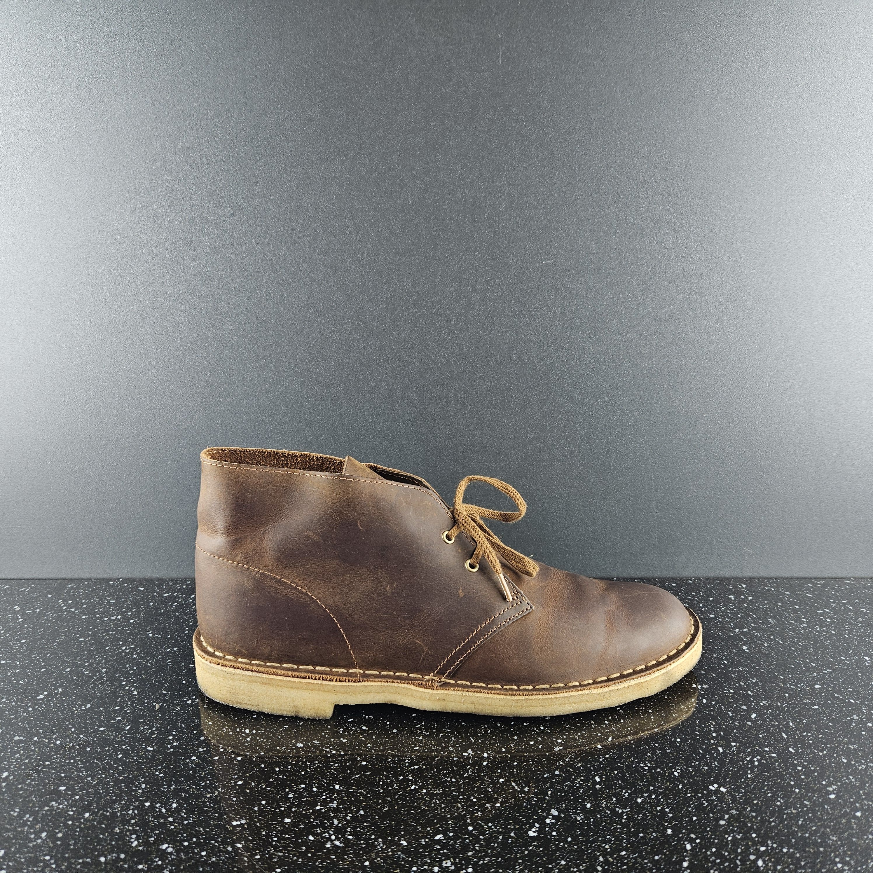 Clarks Clarks Originals Desert boots brown leather Size US 10 / EU 43 - 1 Thumbnail