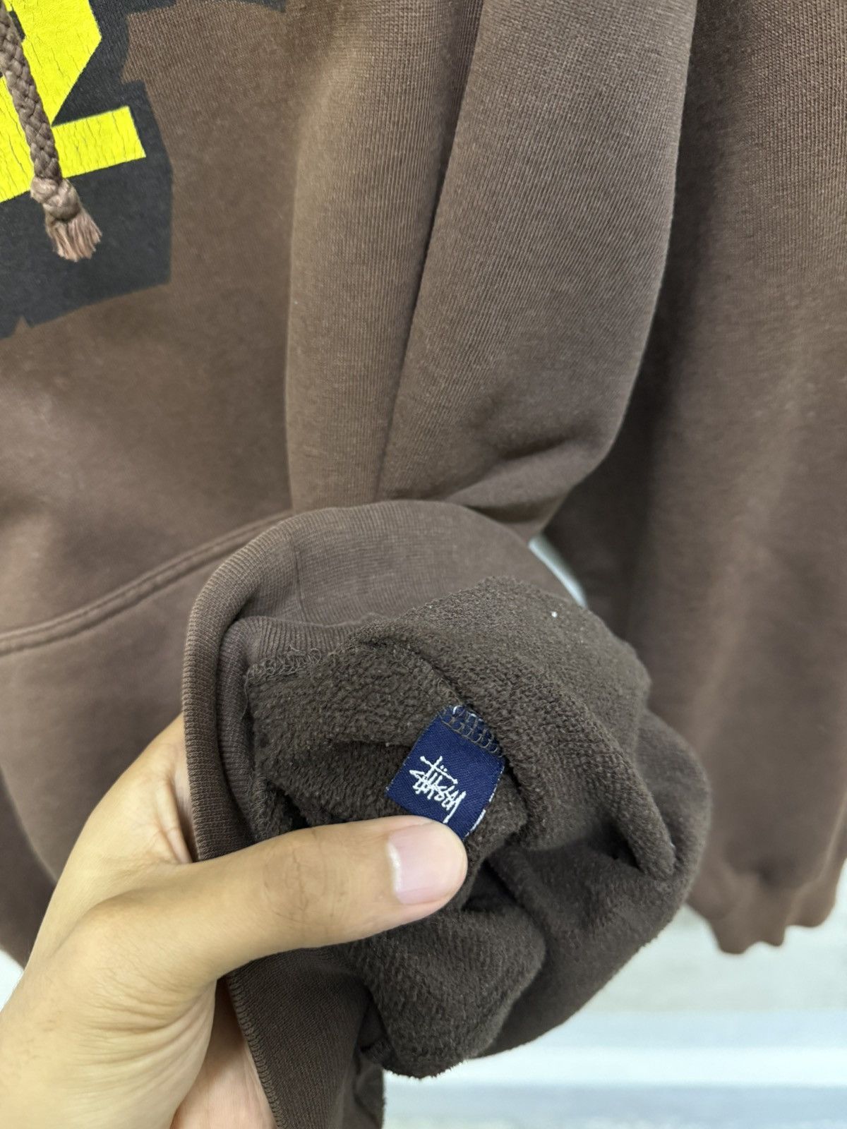Stussy Vintage Distressed Stussy Spellout Thrash Hoodie Travis Keny Size US L / EU 52-54 / 3 - 8 Thumbnail
