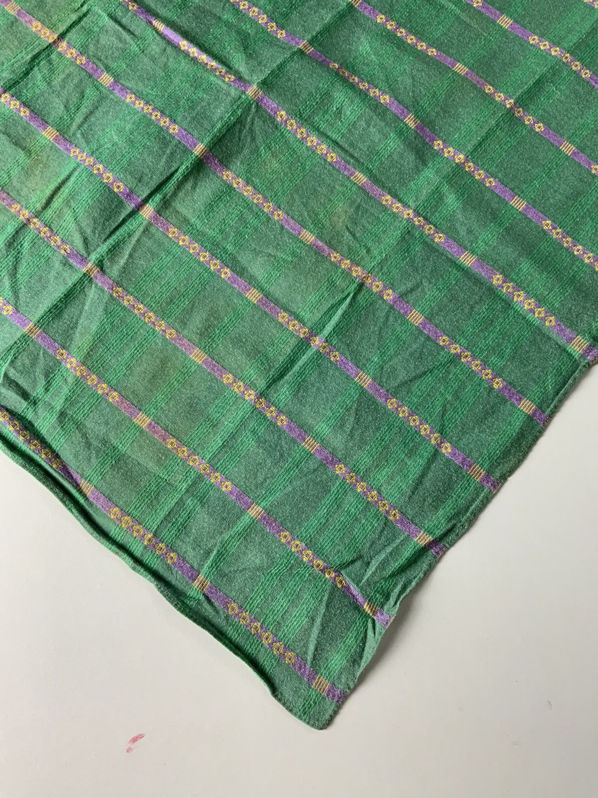 Kenzo Kenzo Green Bandana Handkerchief Size ONE SIZE - 9 Thumbnail