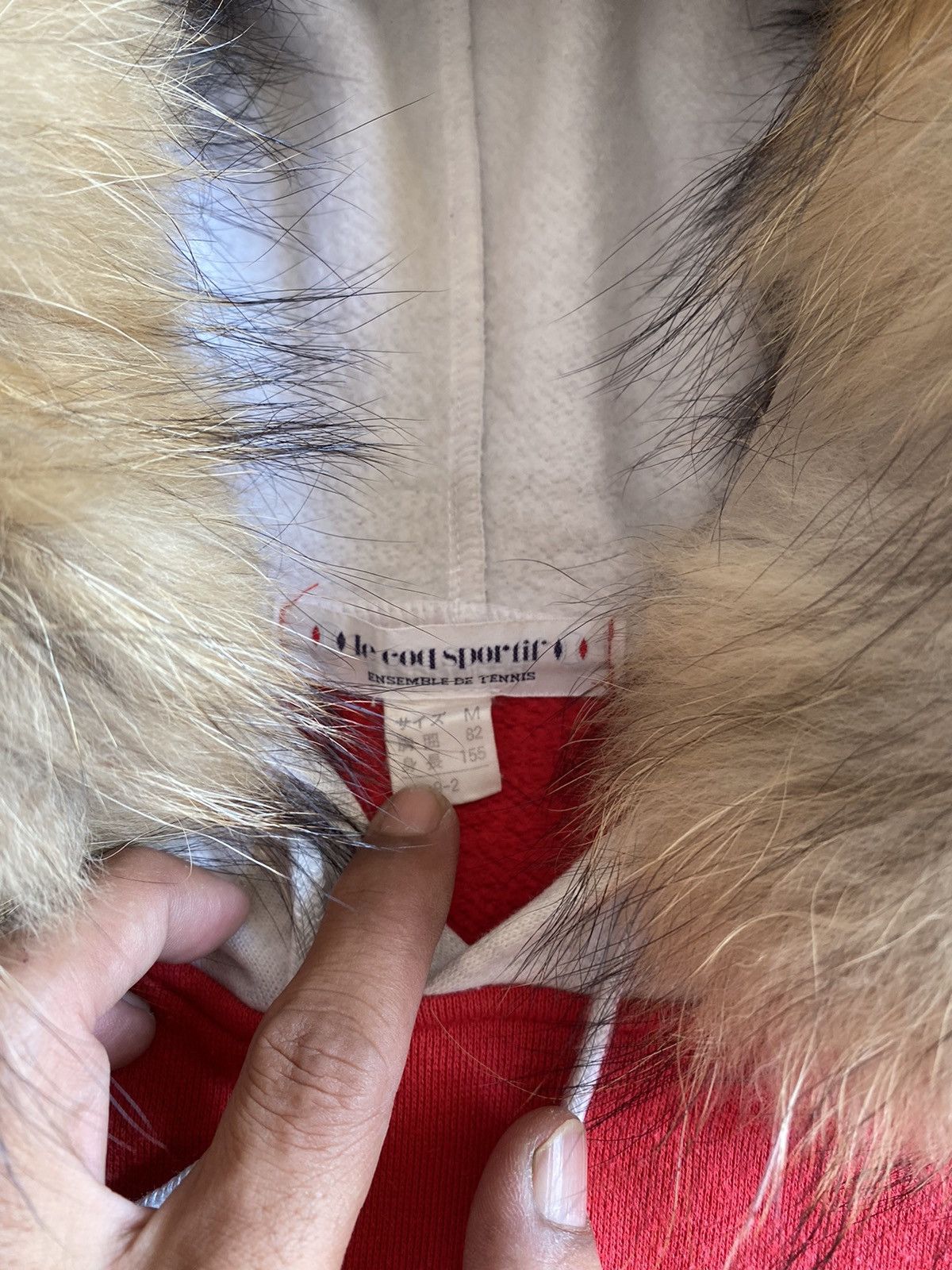 Le Coq Sportif × Vintage VINTAGE LE COQ SPORTIF INTERNATIONAL HOODIE Size US M / EU 48-50 / 2 - 3 Thumbnail