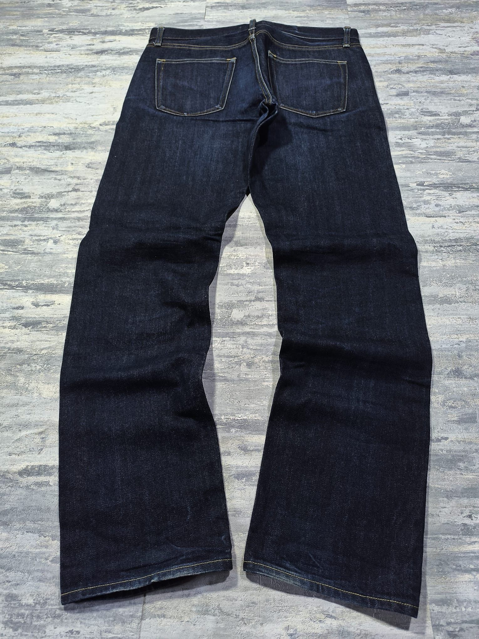 uniqlo selvedge denim jeans regular fit 34x34