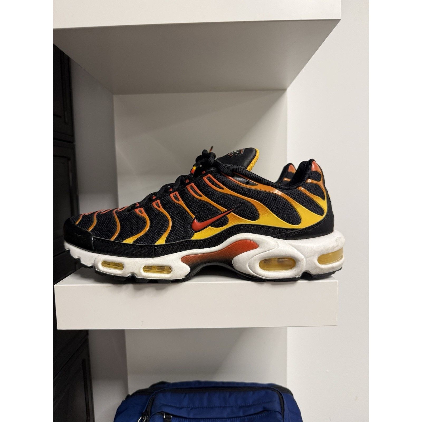Nike Nike Air Max Plus TN Reverse Sunset Shoes Black Orange Shoes Size US 13 / EU 46 - 4 Thumbnail