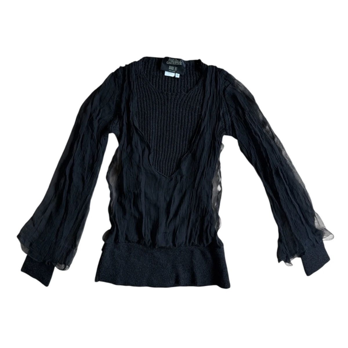 Jean Paul Gaultier Rare Jean Paul Gaultier Maille Fuzzi Jumper Size M / US 6-8 / IT 42-44 - 1 Thumbnail