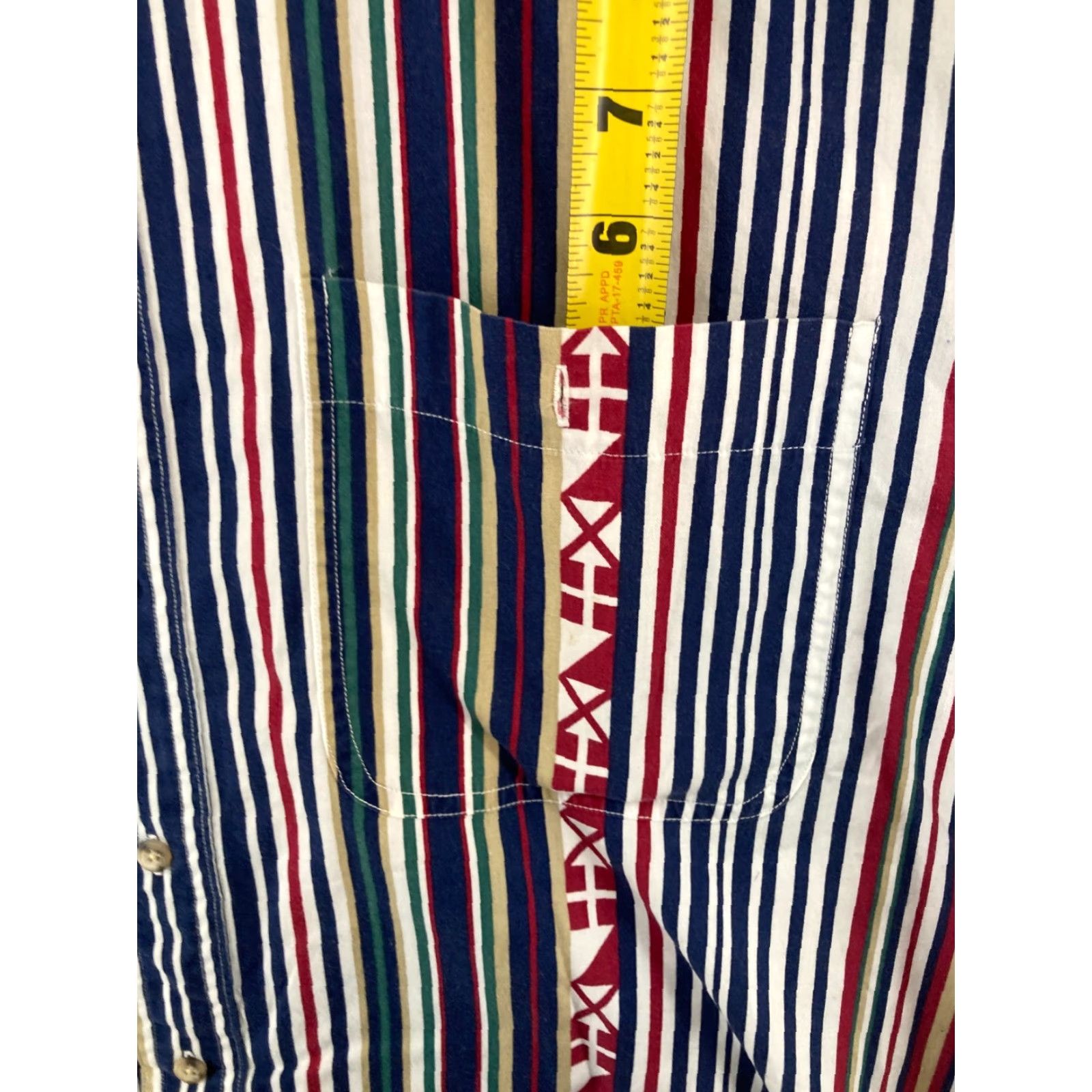 Gant GANT Shirt Mens L Striped Imperial Poplin Button-Up 90s Vintage Salty Dog" Size US L / EU 52-54 / 3 - 4 Thumbnail