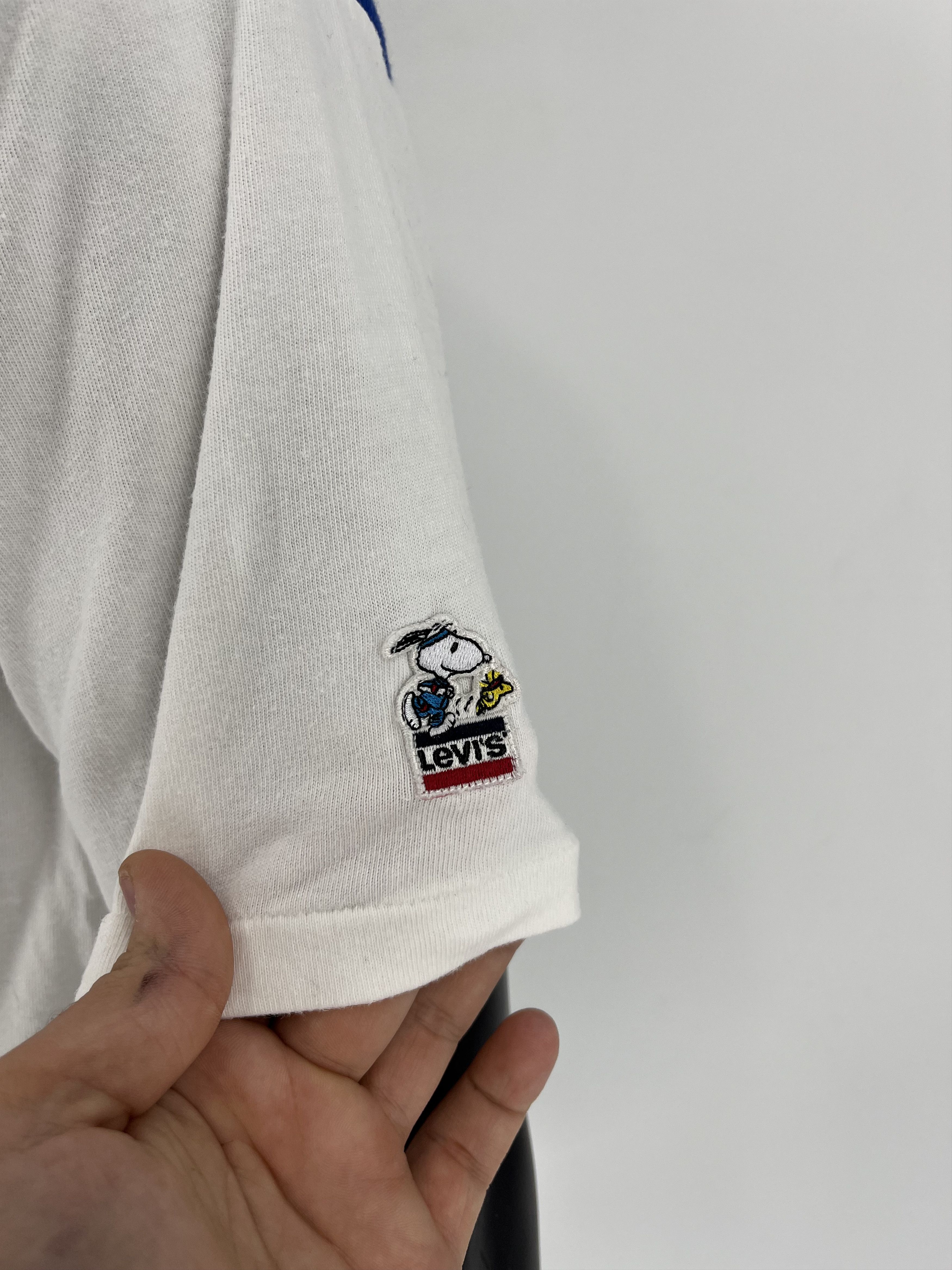 Levi's × Peanuts × Vintage Football Tee Gooaal Snoopy Peanuts Tee T-Shirt Size XS Size US XS / EU 42 / 0 - 9 Thumbnail