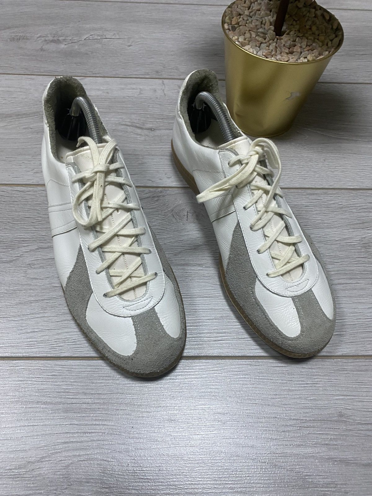 Vintage GAT Bw-sport 275 Margiela style vintage leather trainers Size US 10 / EU 43 - 2 Thumbnail
