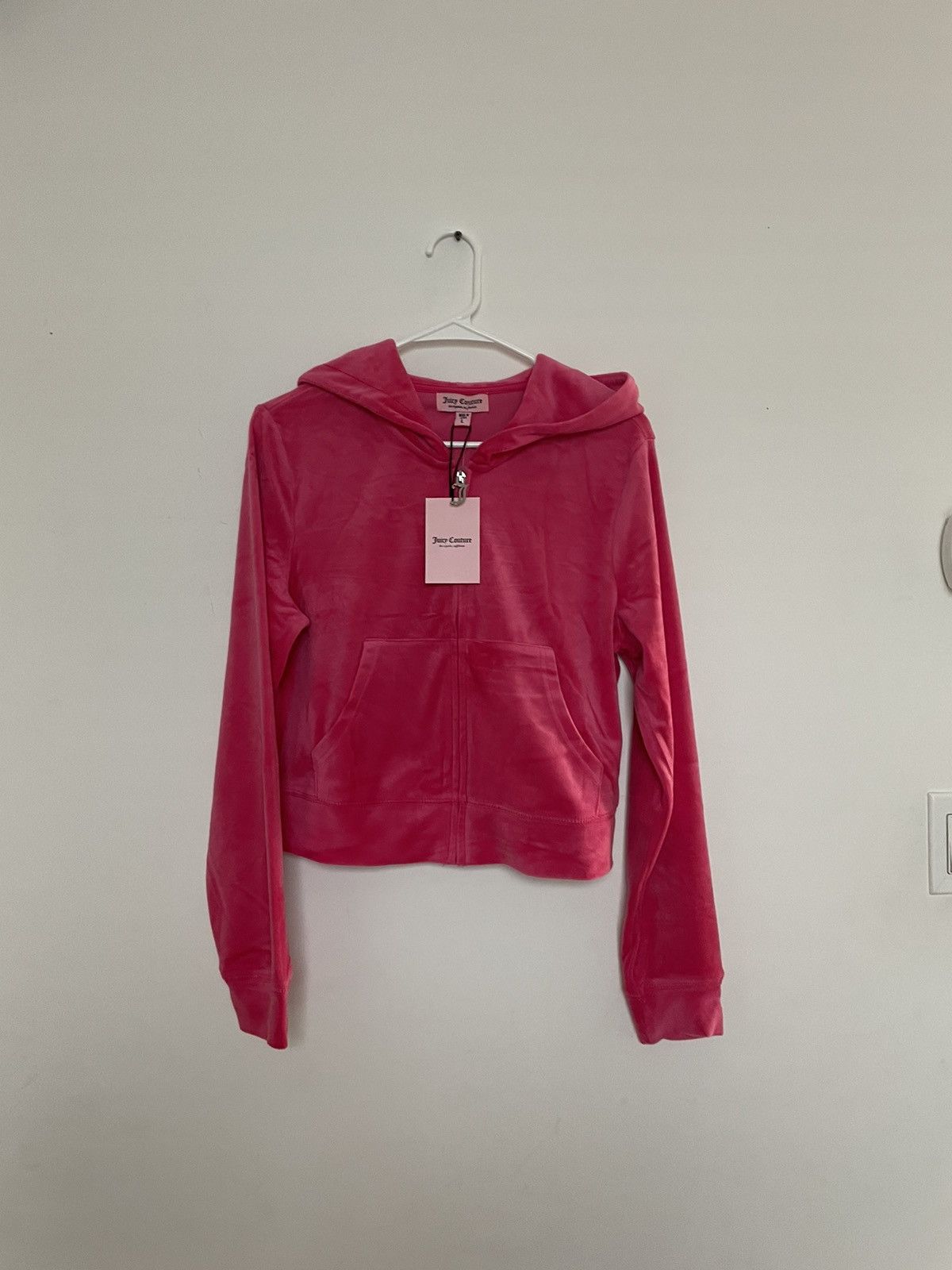 Juicy Couture JUICY COUTURE Velour OG Bling Tracksuit Hoodie & Pant Set Size L / US 10 / IT 46 - 2 Thumbnail