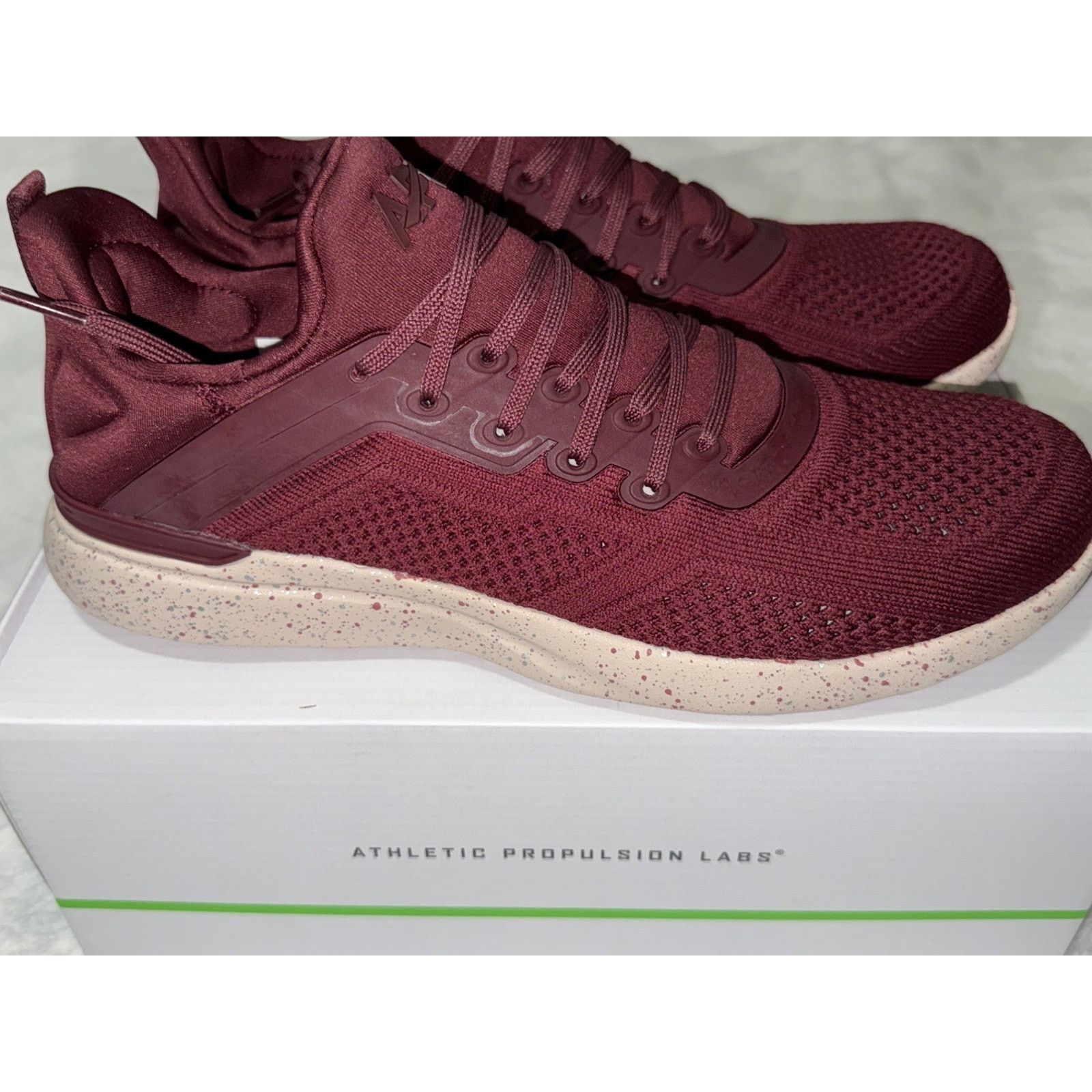 APL APL Mens TechLoom Tracer Burgundy Beach Speckle Size 9.5 M Size US 9.5 / EU 42-43 - 5 Thumbnail