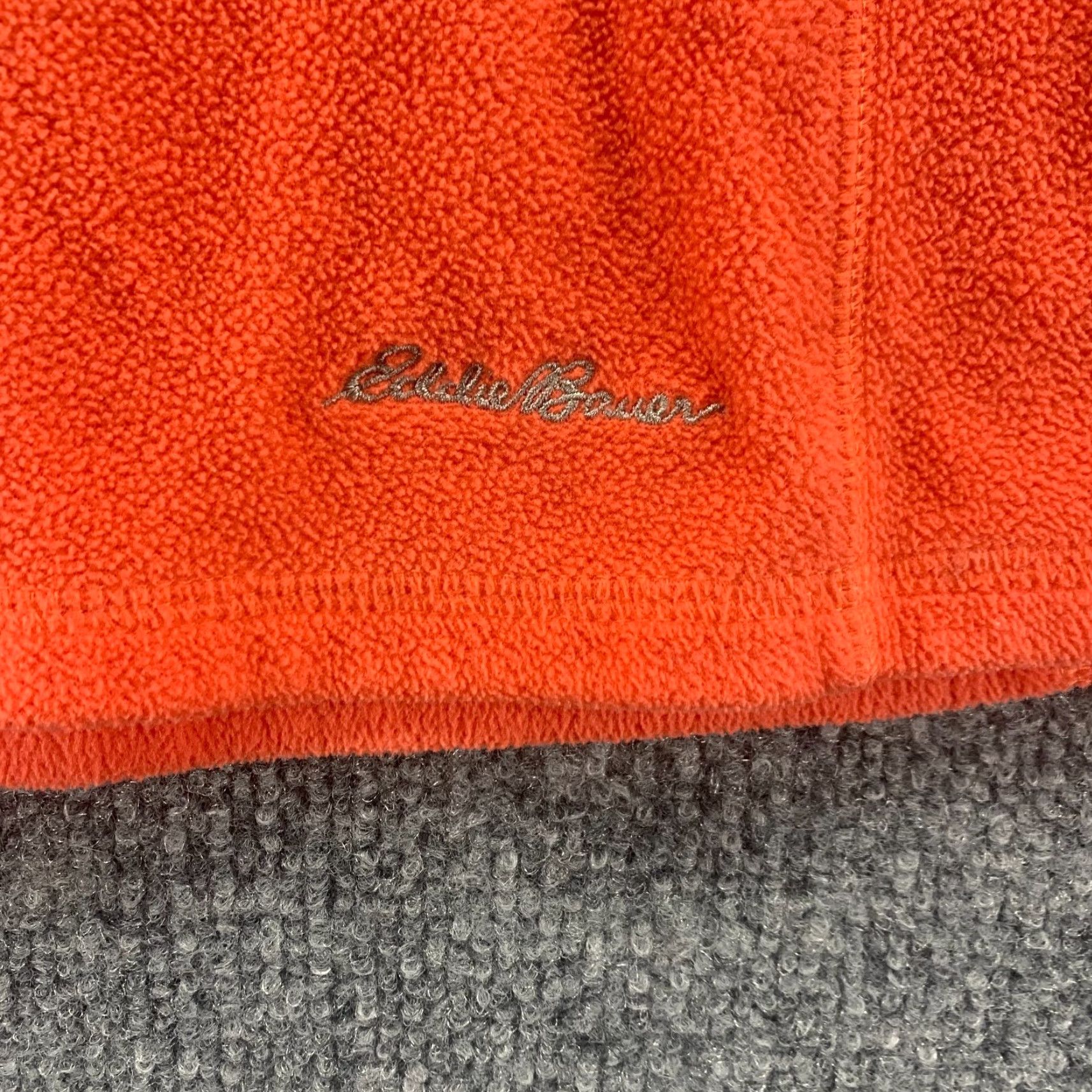 Eddie Bauer Eddie Bauer Jacket Womens Small Orange Pullover Fleece Polartec 1/4 Zip Active Size S / US 4 / IT 40 - 6 Thumbnail