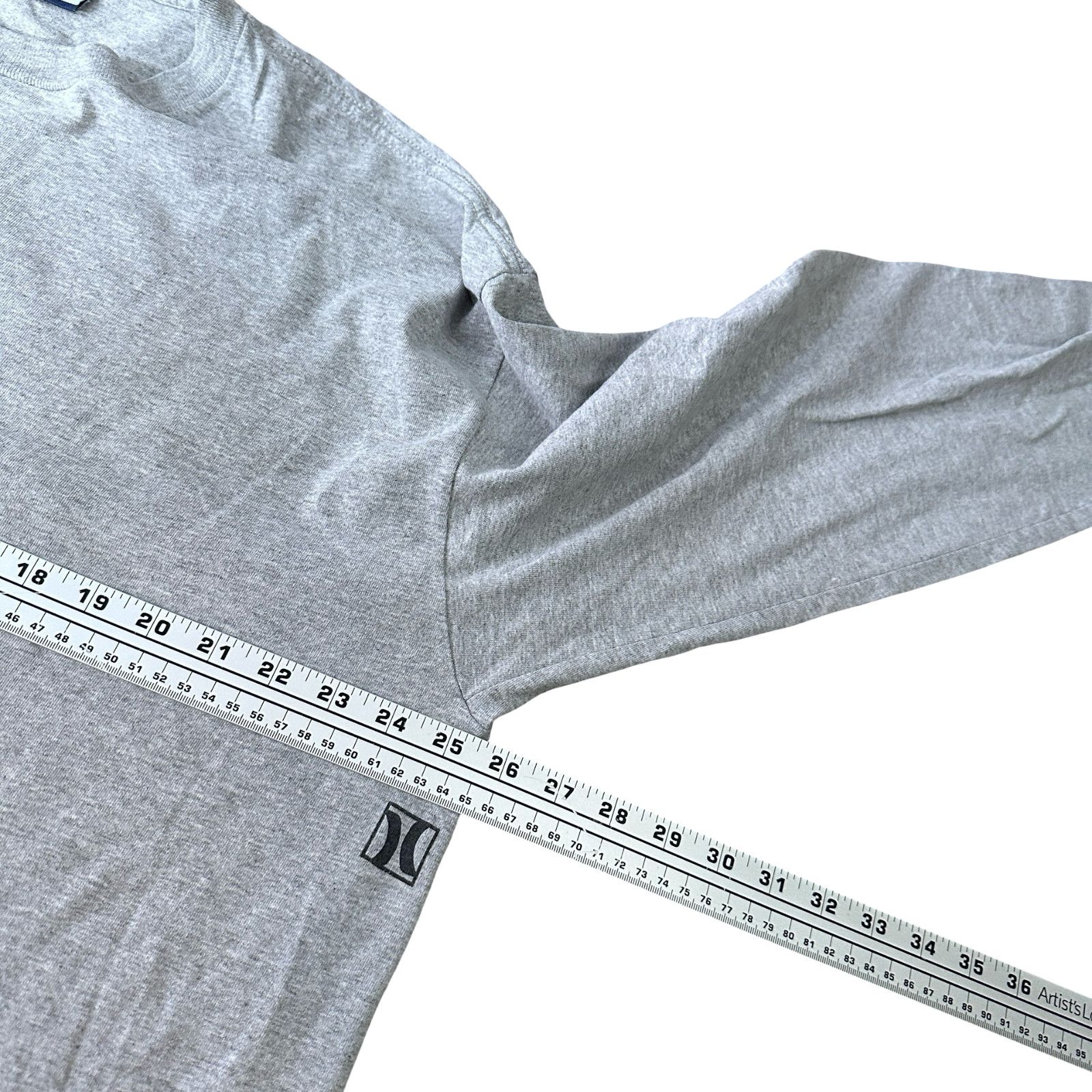 Hurley VTG Hurley T-Shirt Men XL Gray Cotton Long Sleeve Surf Skate Size US XL / EU 56 / 4 - 8 Thumbnail