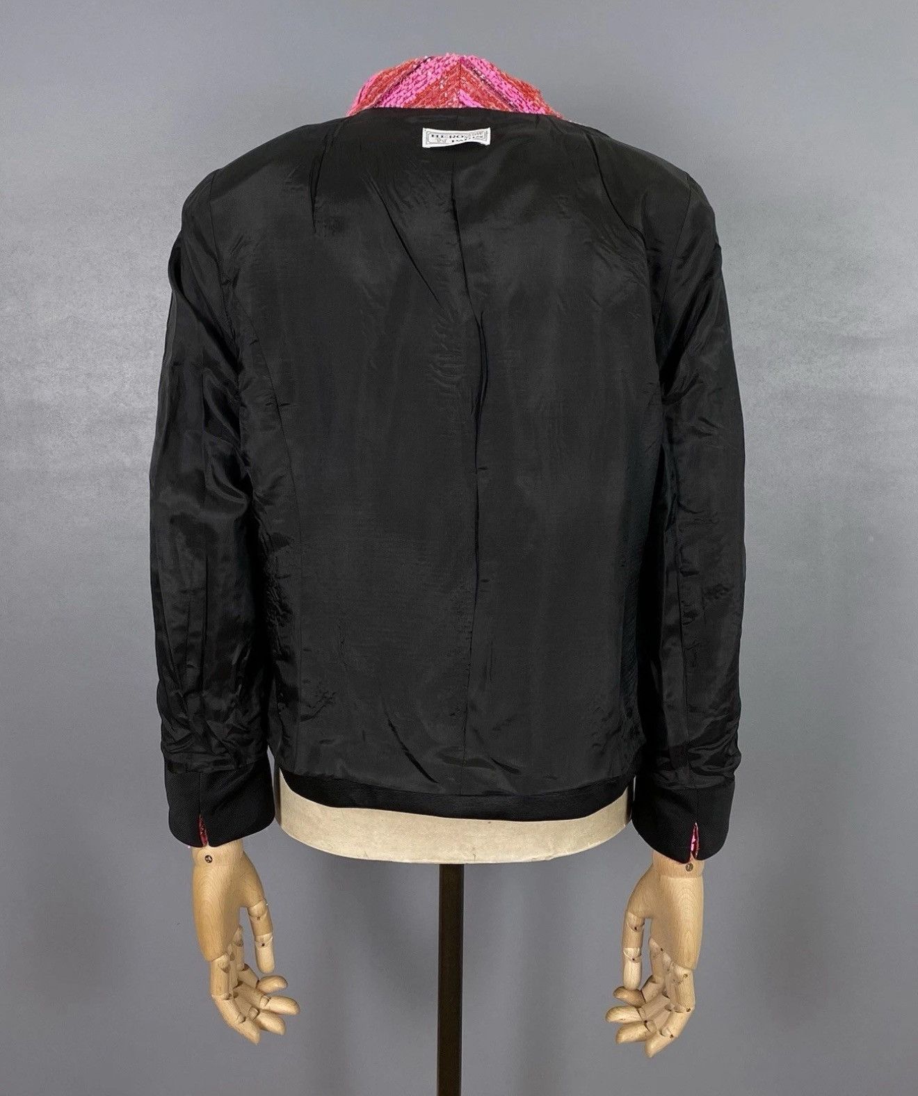 Other Hero Paris 4 Buttons Blazer Jacket Avant Garde Pink Top Size L / US 10 / IT 46 - 5 Thumbnail
