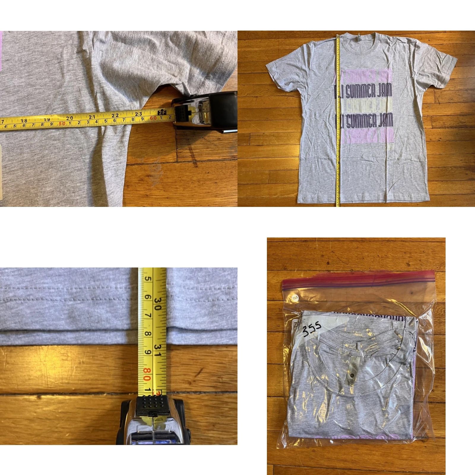 Next Level 106.1 Summer Jam 2017 Shirt Men’s Extra Large Grey BLI Size US XL / EU 56 / 4 - 8 Thumbnail