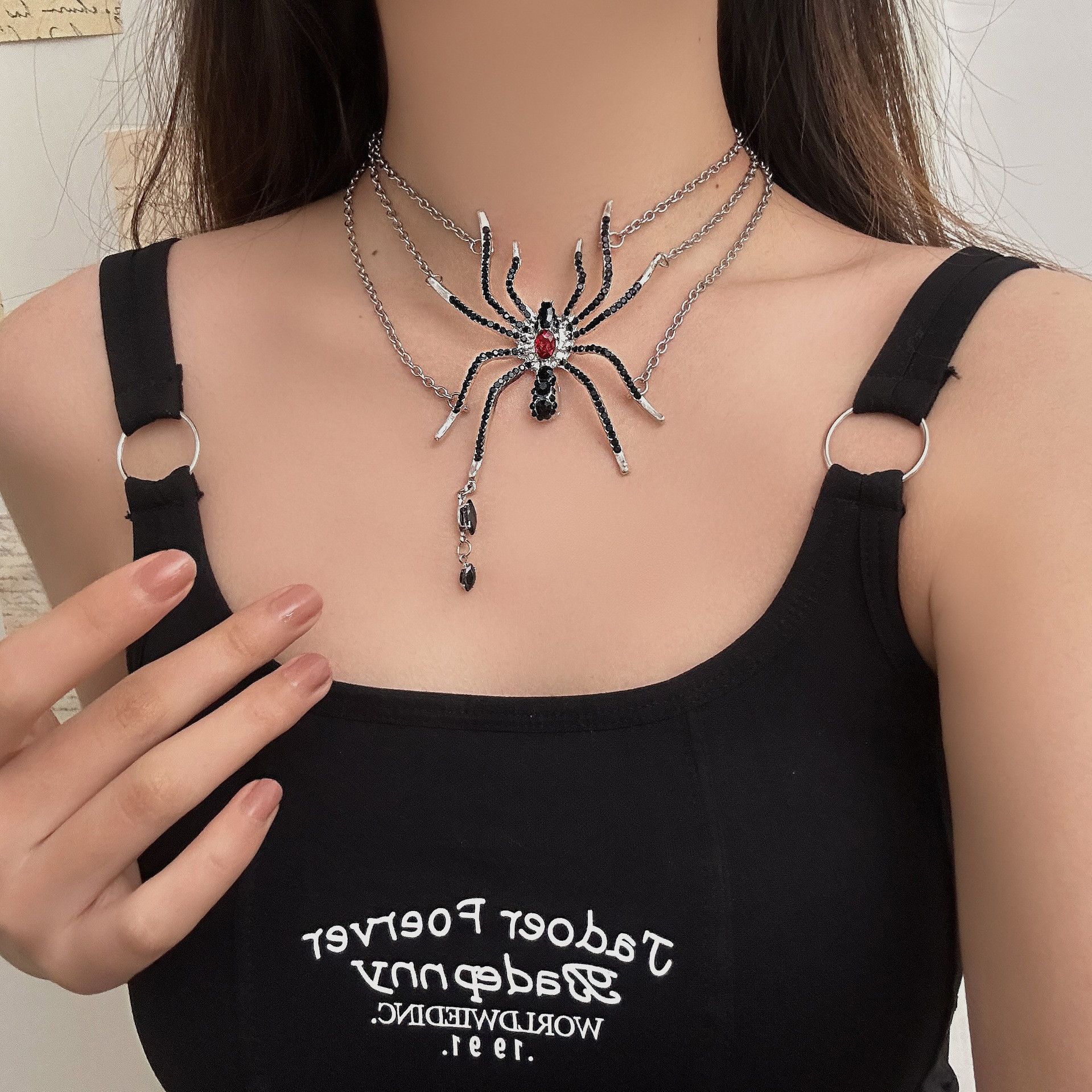 Other Spider Rare STEAL! Y2K Chains Necklace Chain Size ONE SIZE - 1 Thumbnail