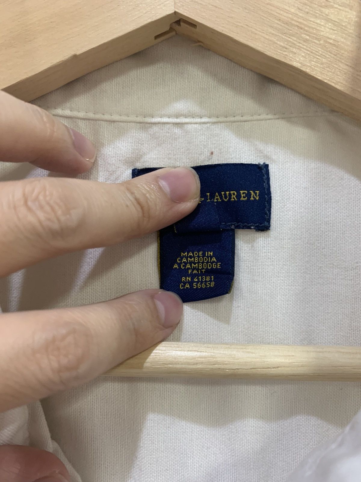 Polo Ralph Lauren RL L/S Shirt Size US XL / EU 56 / 4 - 6 Thumbnail