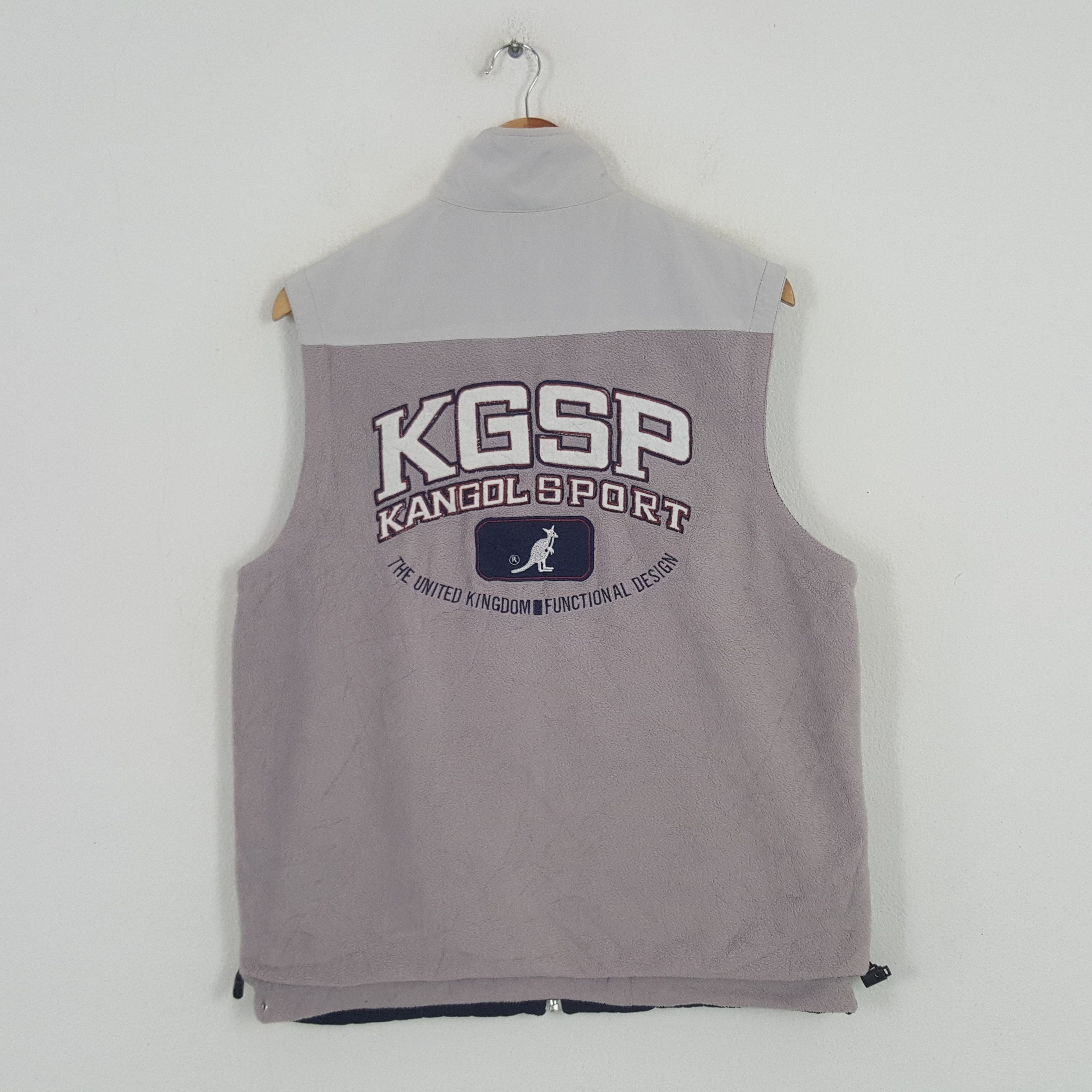 Kangol × Vintage Vintage KGSP Kangol Sport Reversible Vest Size US M / EU 48-50 / 2 - 1 Thumbnail