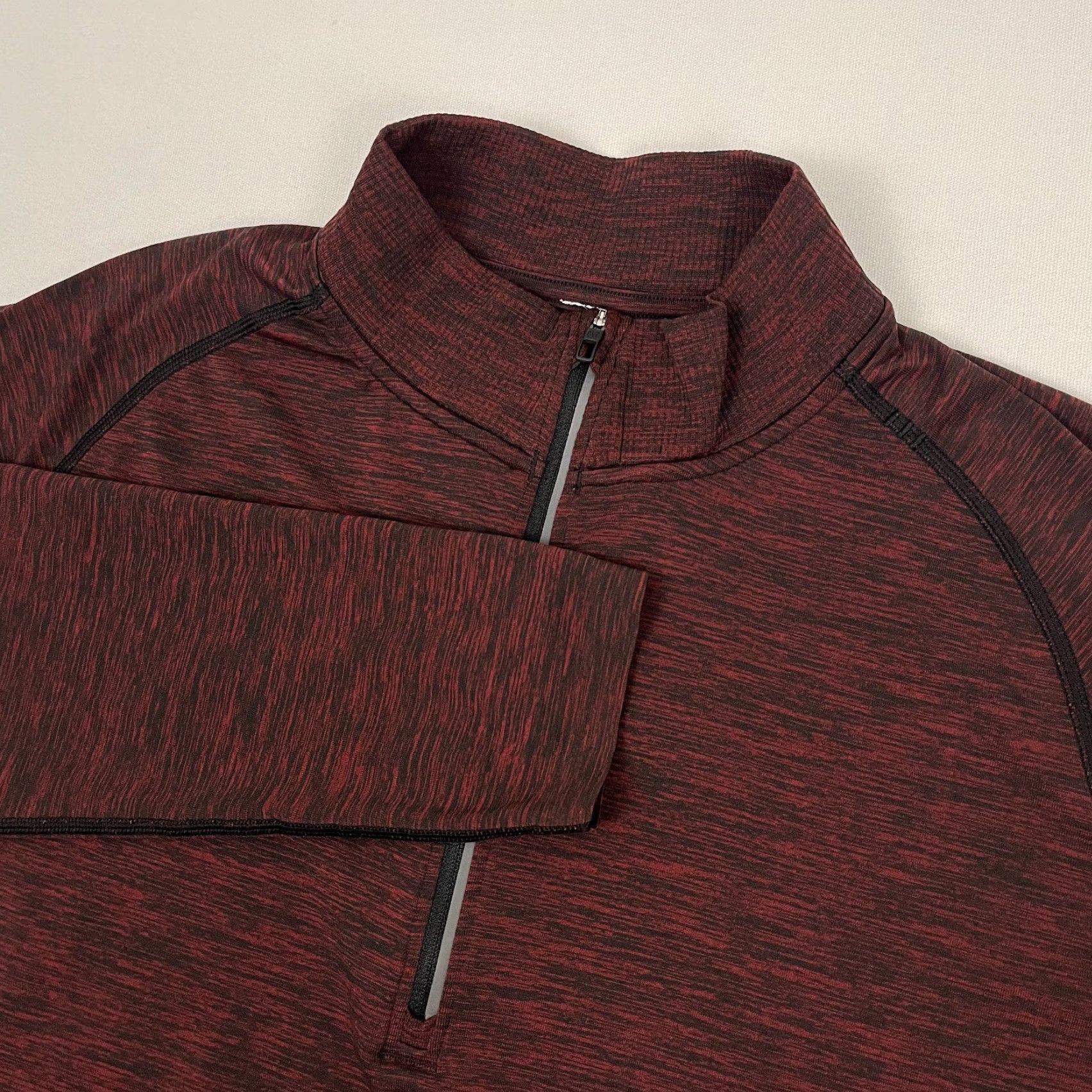 Lululemon Lululemon Metal Vent Tech Pullover Jacket Mens XL Red Quarter Zip Golf Preppy Outdoor Sports Size US XL / EU 56 / 4 - 3 Thumbnail