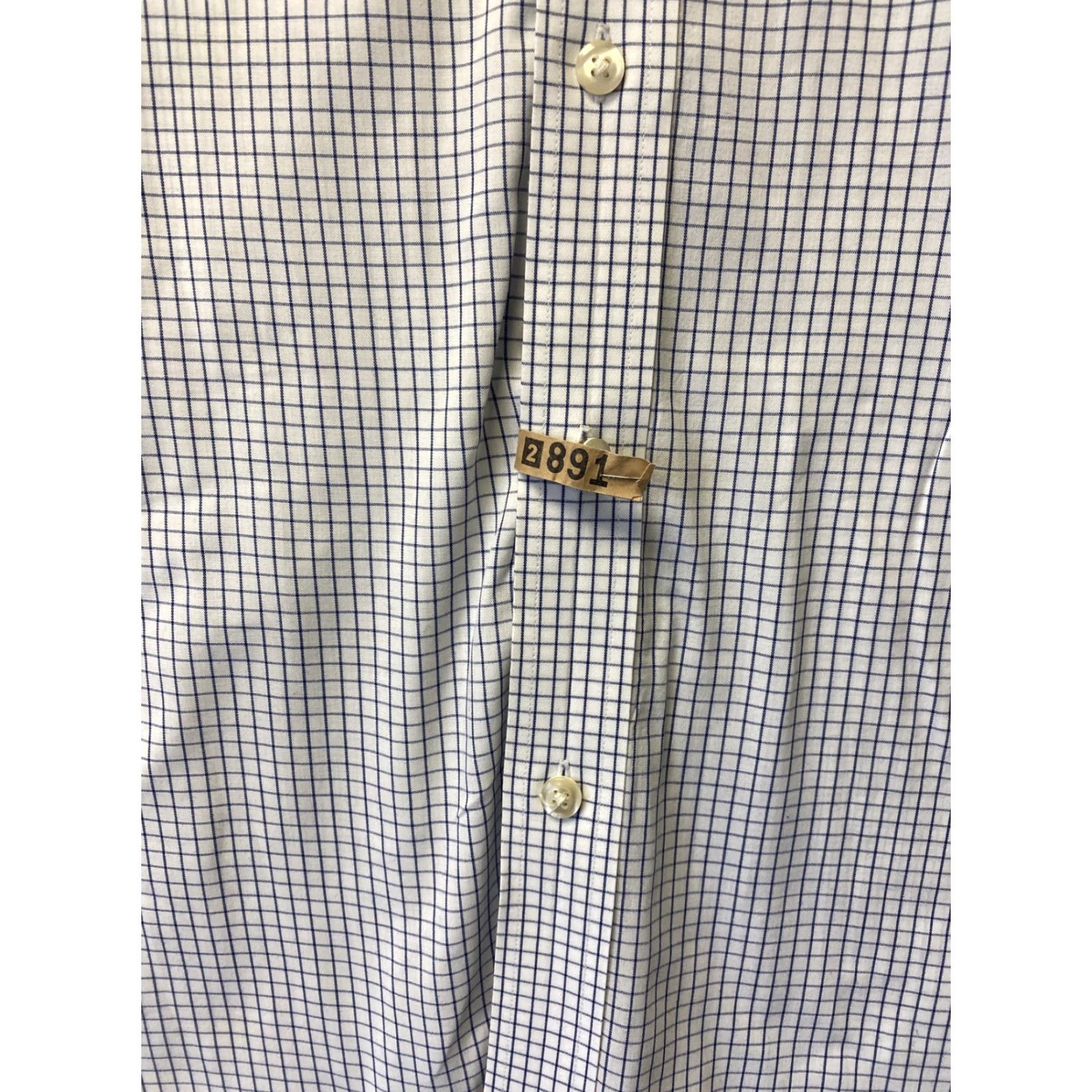Nautica Nautica Men's Shirt Sz 17.5 Long Sleeve Button-Down Collared Business Casual All Seasons Blue White Size US XL / EU 56 / 4 - 3 Thumbnail