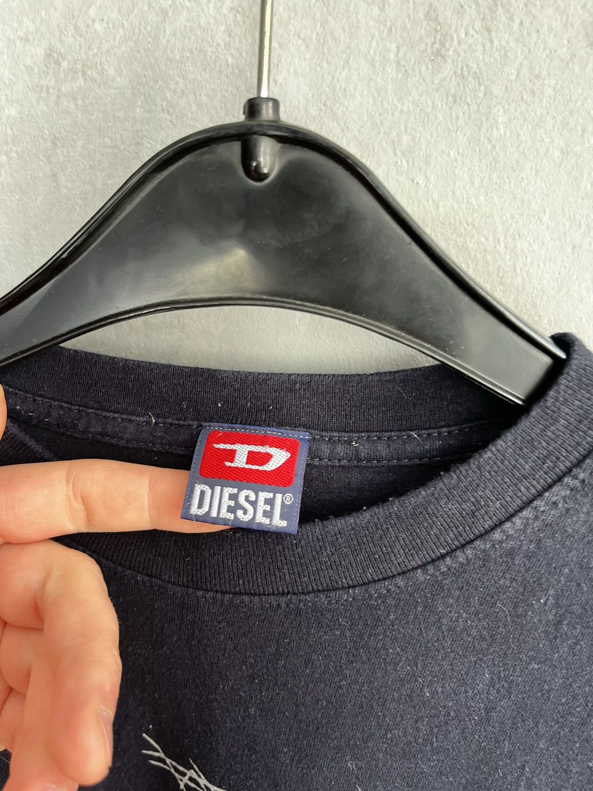 Diesel × Vintage Diesel big logo t shirt vintage size M Size US M / EU 48-50 / 2 - 6 Thumbnail