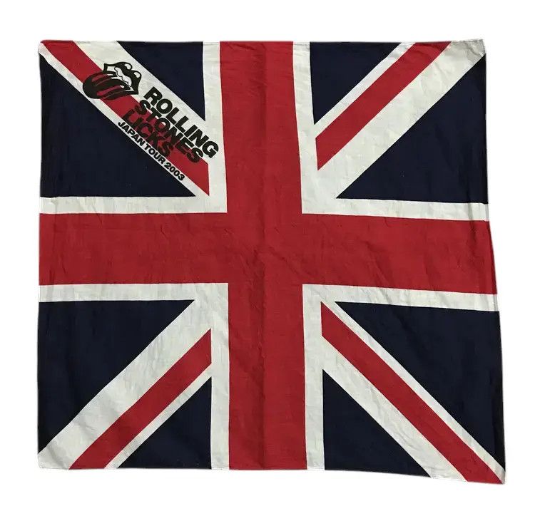 The Rolling Stones The Rolling Stones Japan Tour 2003 Handkercief Size ONE SIZE - 1 Thumbnail