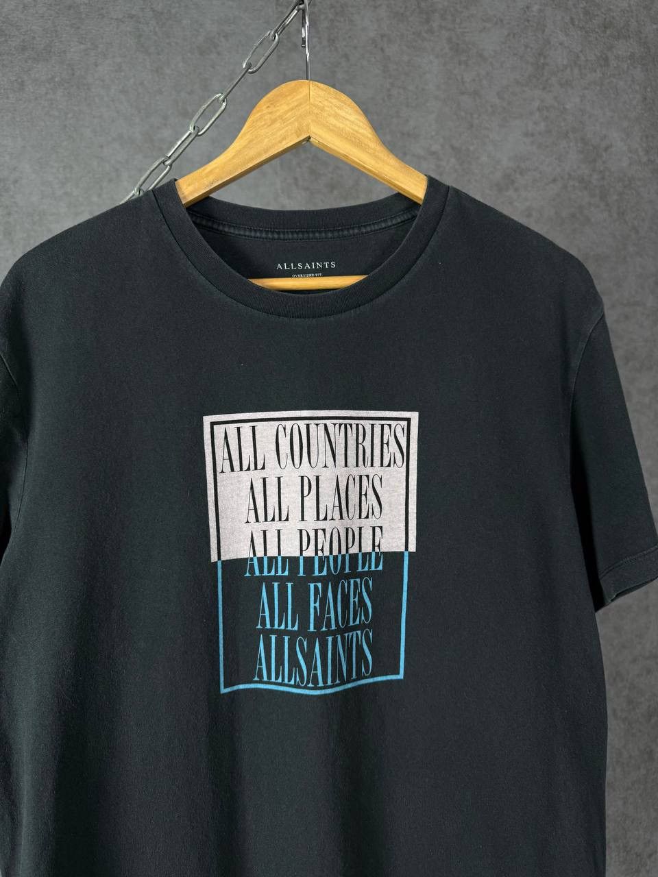 Allsaints Allsaints art designer overprinted tee Size US S / EU 44-46 / 1 - 3 Thumbnail