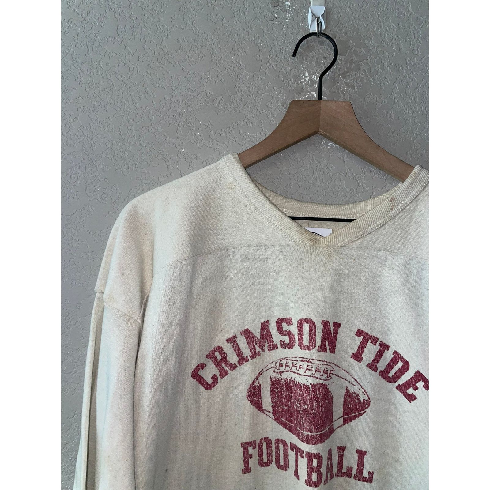 Vintage 1970s 80s Crimson Tide College Football Jersey VTG 1980s XL Size US XL / EU 56 / 4 - 4 Thumbnail