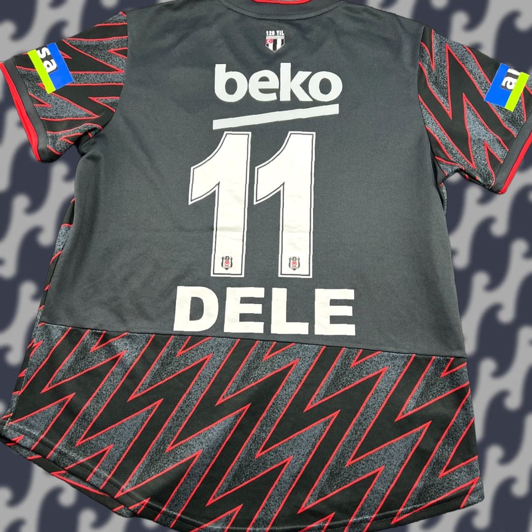 Adidas adidas Besiktas 2022 2023 Third Football Jersey Womens L Dele Alli Multicolor Short Sleeve T-Shirt Jersey Sportswear Mens Womens Girls Boys Size L / US 10 / IT 46 - 1 Thumbnail