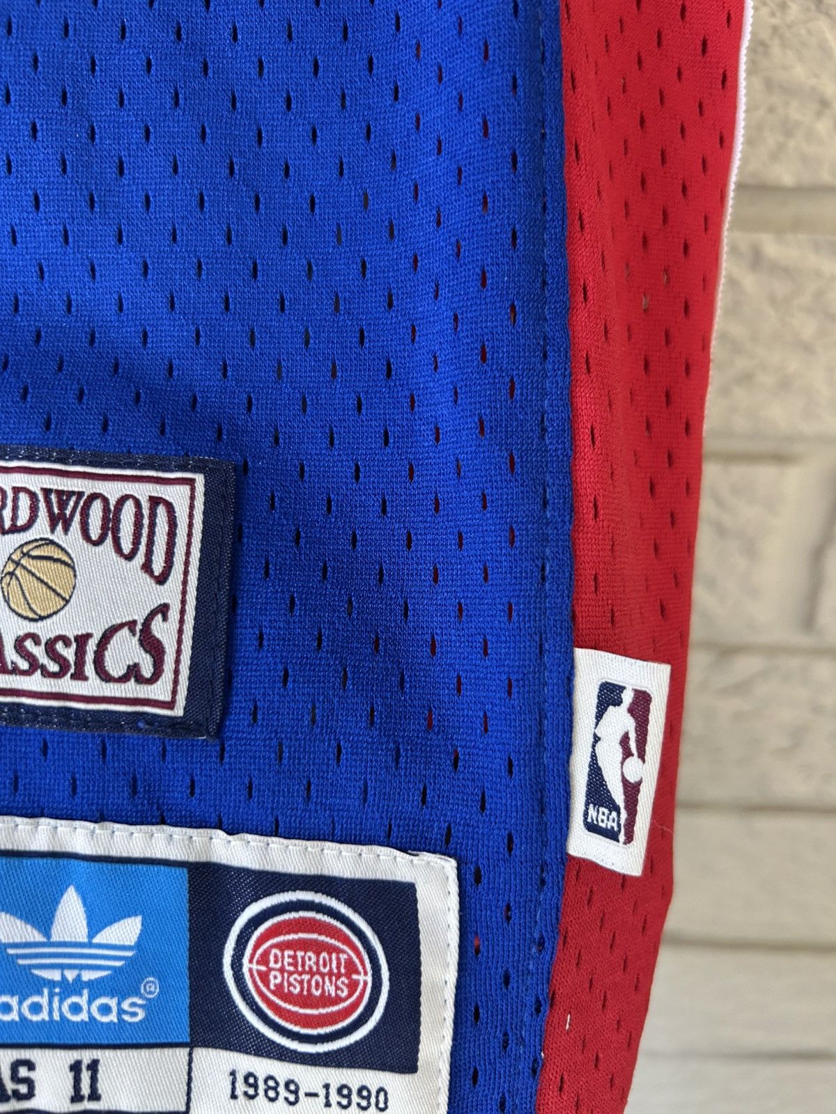 Adidas Adidas Detroit Pistons Hardwood Classics Isiah Thomas Jersey Size US M / EU 48-50 / 2 - 5 Thumbnail