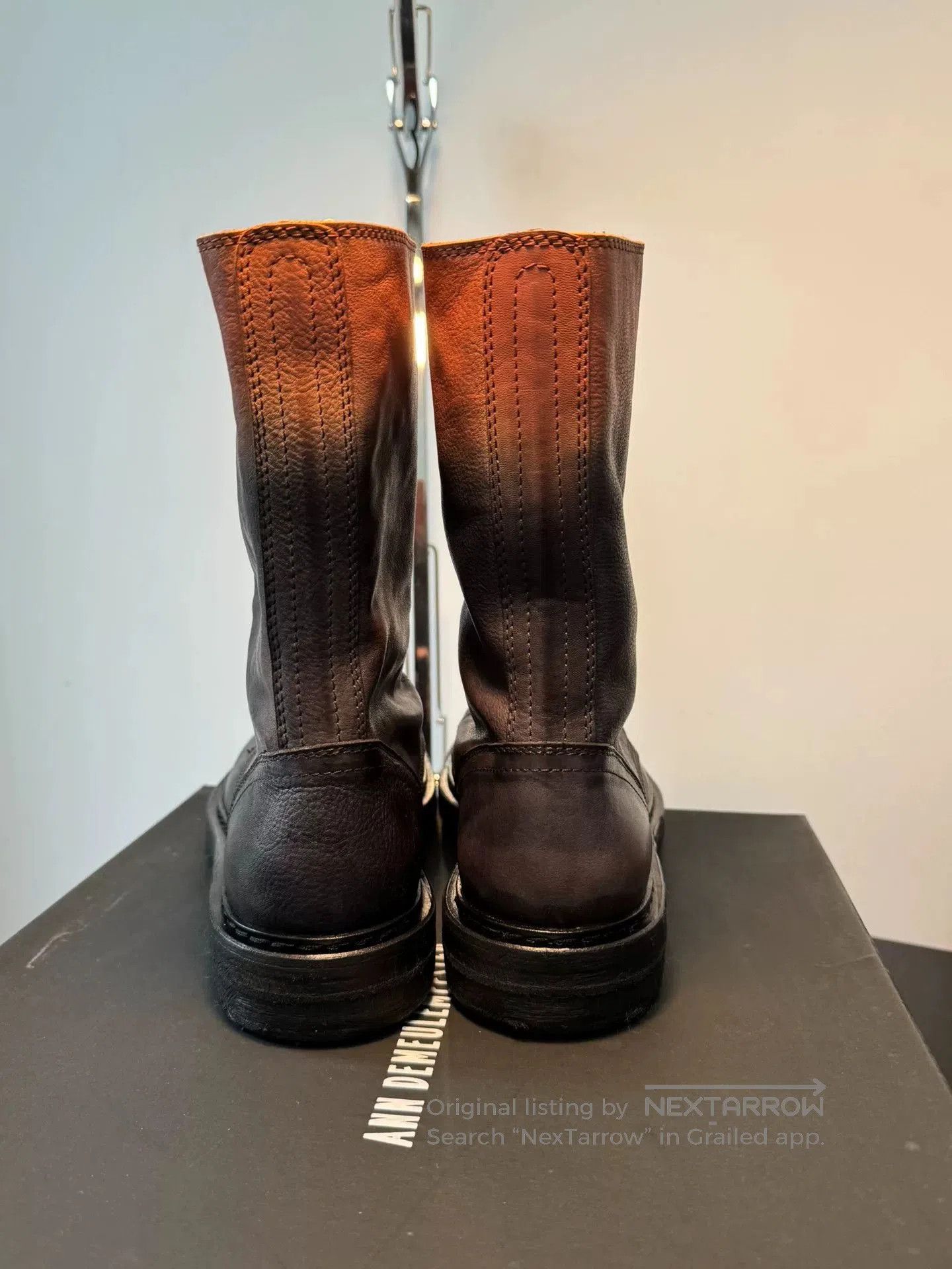 Ann Demeulemeester Ann Demeulemeester Combat Boots. Size US 7 / EU 40 - 5 Thumbnail