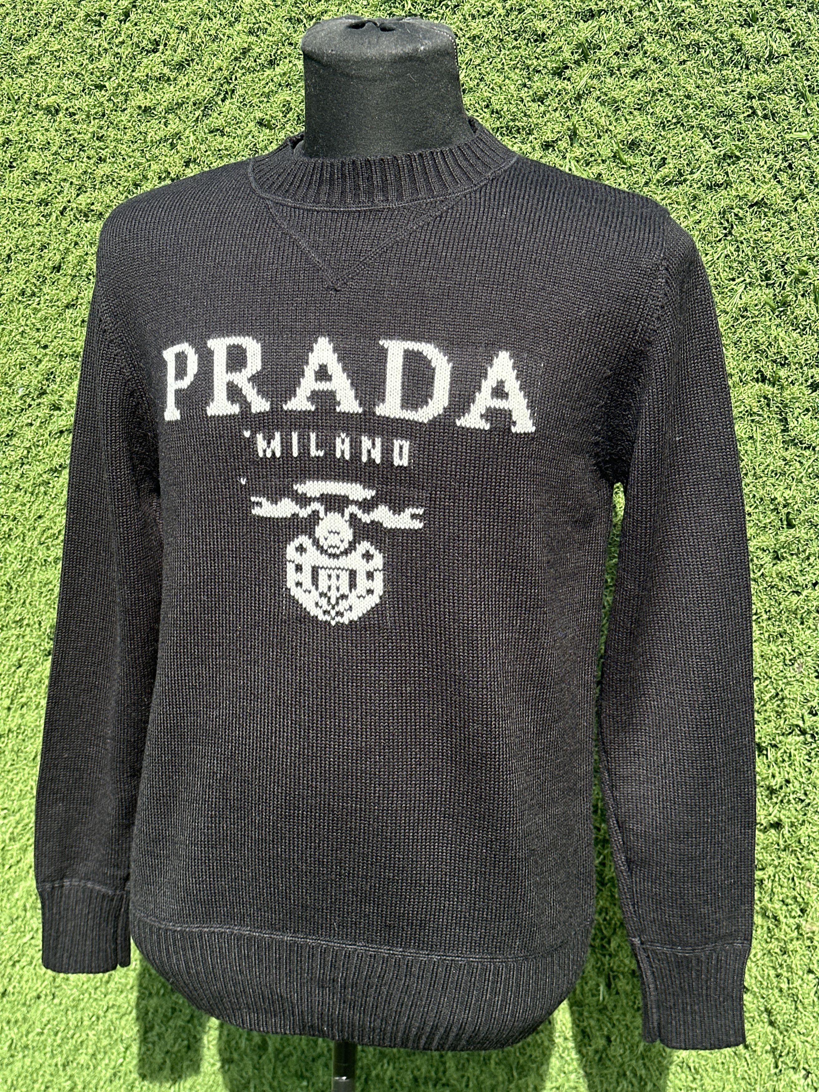 Prada Prada Milano Logo Crest Wool Women Size 40 Leopard Hem Italy Size S / US 4 / IT 40 - 7 Thumbnail