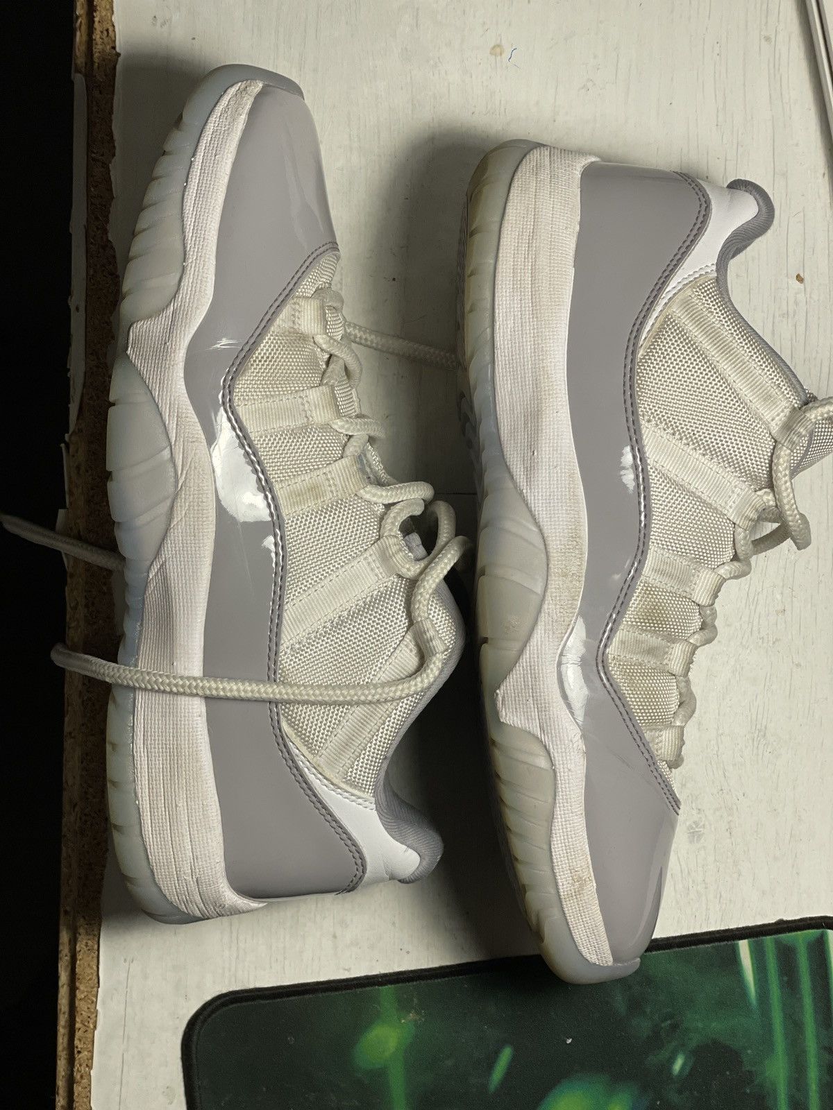 Jordan Brand × Nike Nike Air Jordan 11 Retro Low “Cement Grey” Size US 8 / EU 41 - 1 Thumbnail