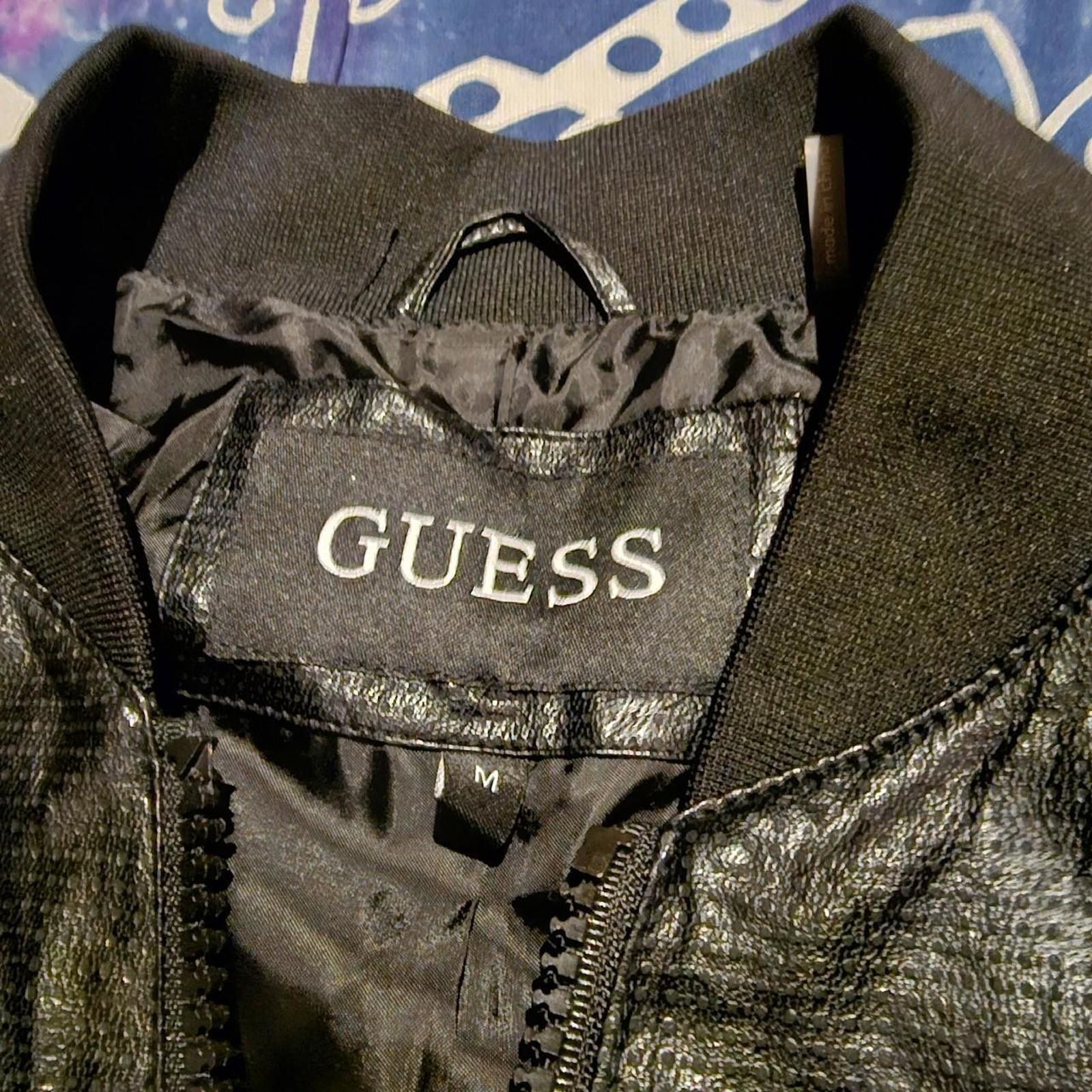 Guess Guess Men's Black Jacket Size US M / EU 48-50 / 2 - 6 Thumbnail