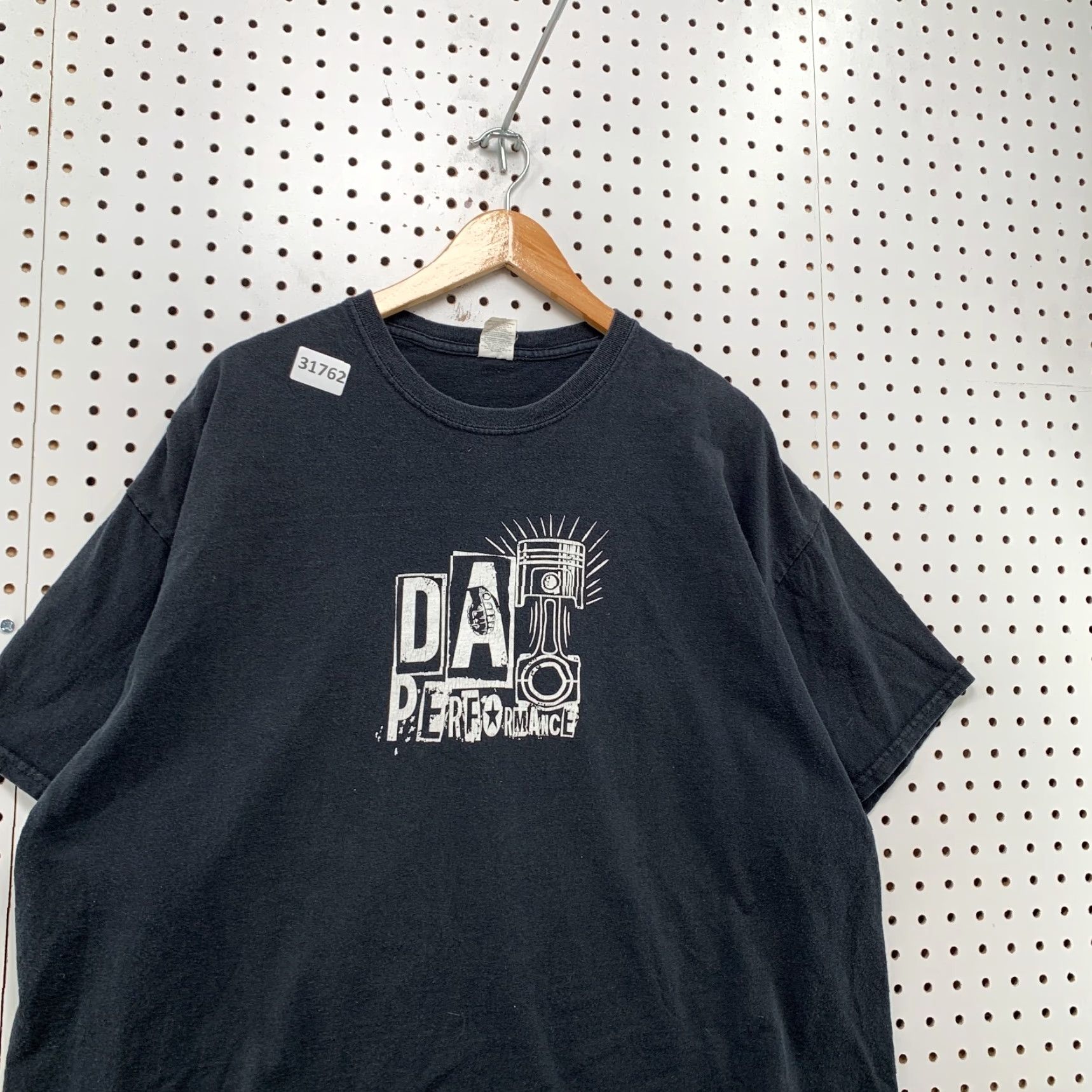 Gildan DA Performance Mototcycle Graphic Shirt Mens XL Black Piston 25.5x28 Size US XL / EU 56 / 4 - 6 Thumbnail