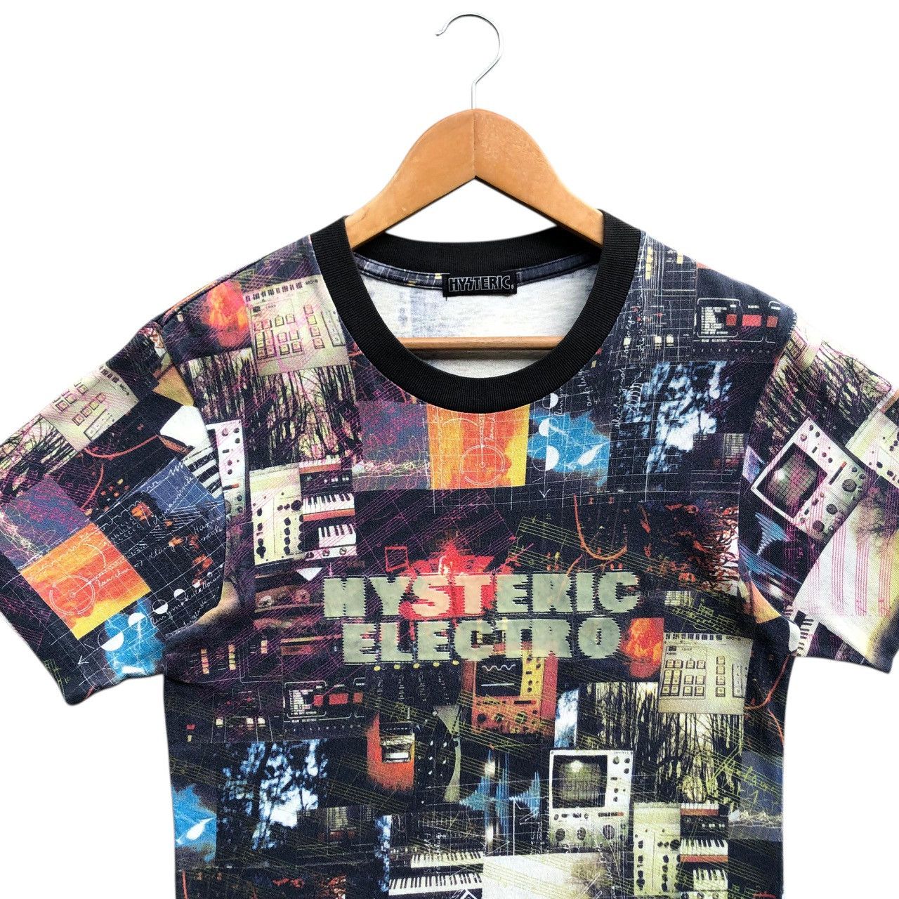 Hysteric Glamour 💥rare💥 2000s HYSTERIC GLAMOUR electro full print tshirt Size US S / EU 44-46 / 1 - 2 Thumbnail