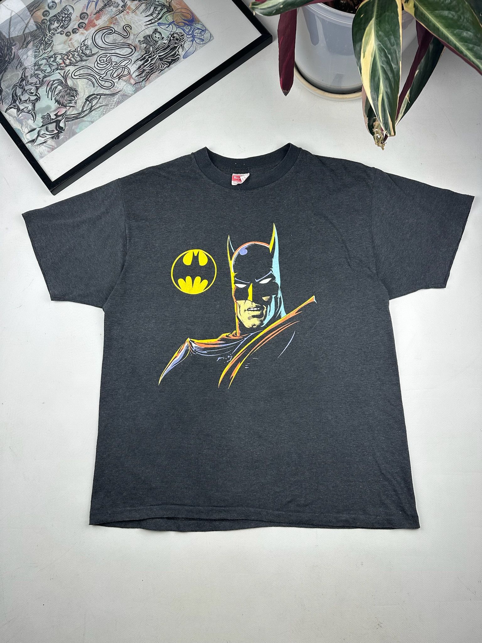 Vintage Batman Vintage T-shirt Dc comics Size US XL / EU 56 / 4 - 2 Thumbnail