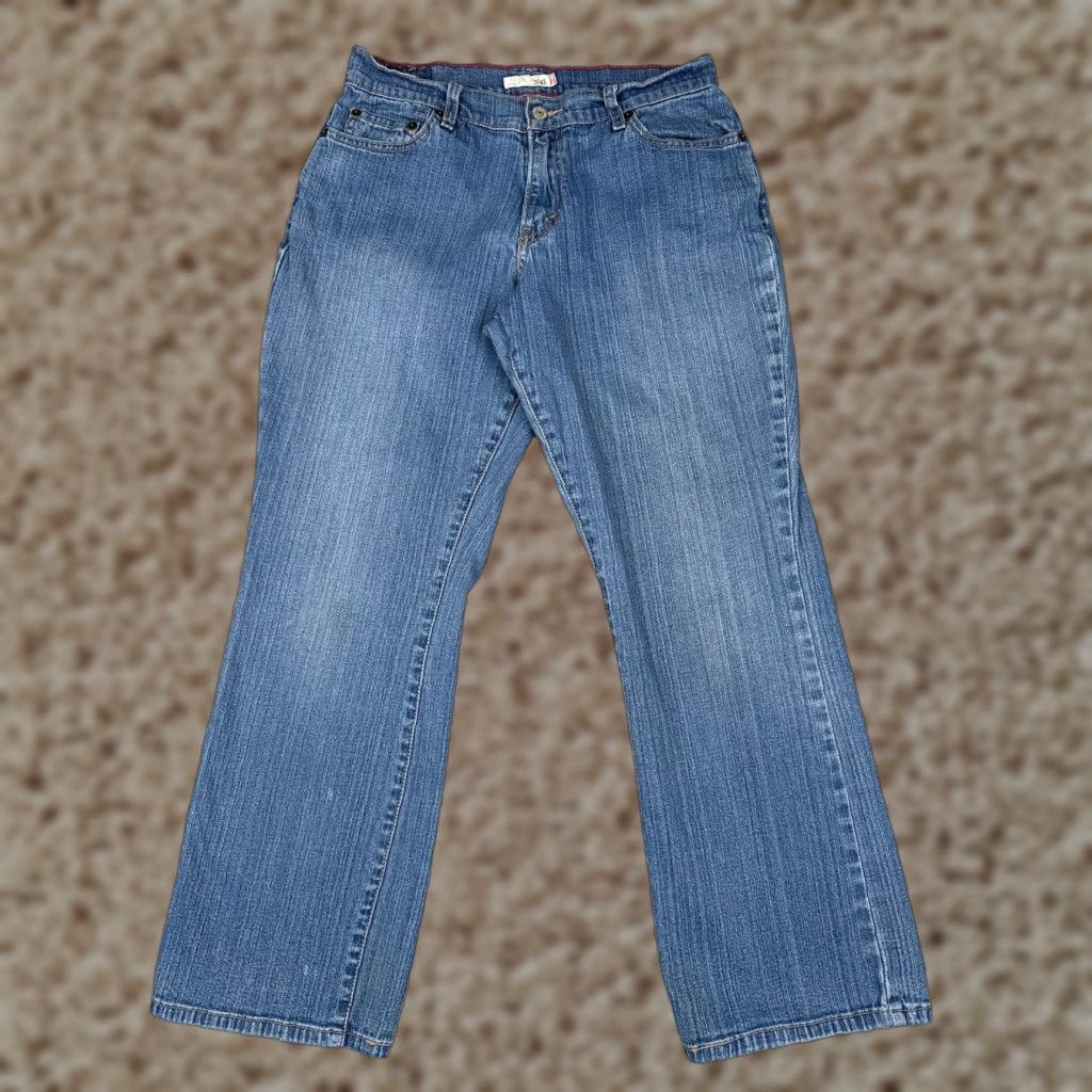 Levi's Levi's 550 Jeans Women's 10 Short Blue Bootcut Mid Rise Denim 28x28 Cotton Spandex Relaxed Jeans Size 32" / US 10 / IT 46 - 1 Thumbnail
