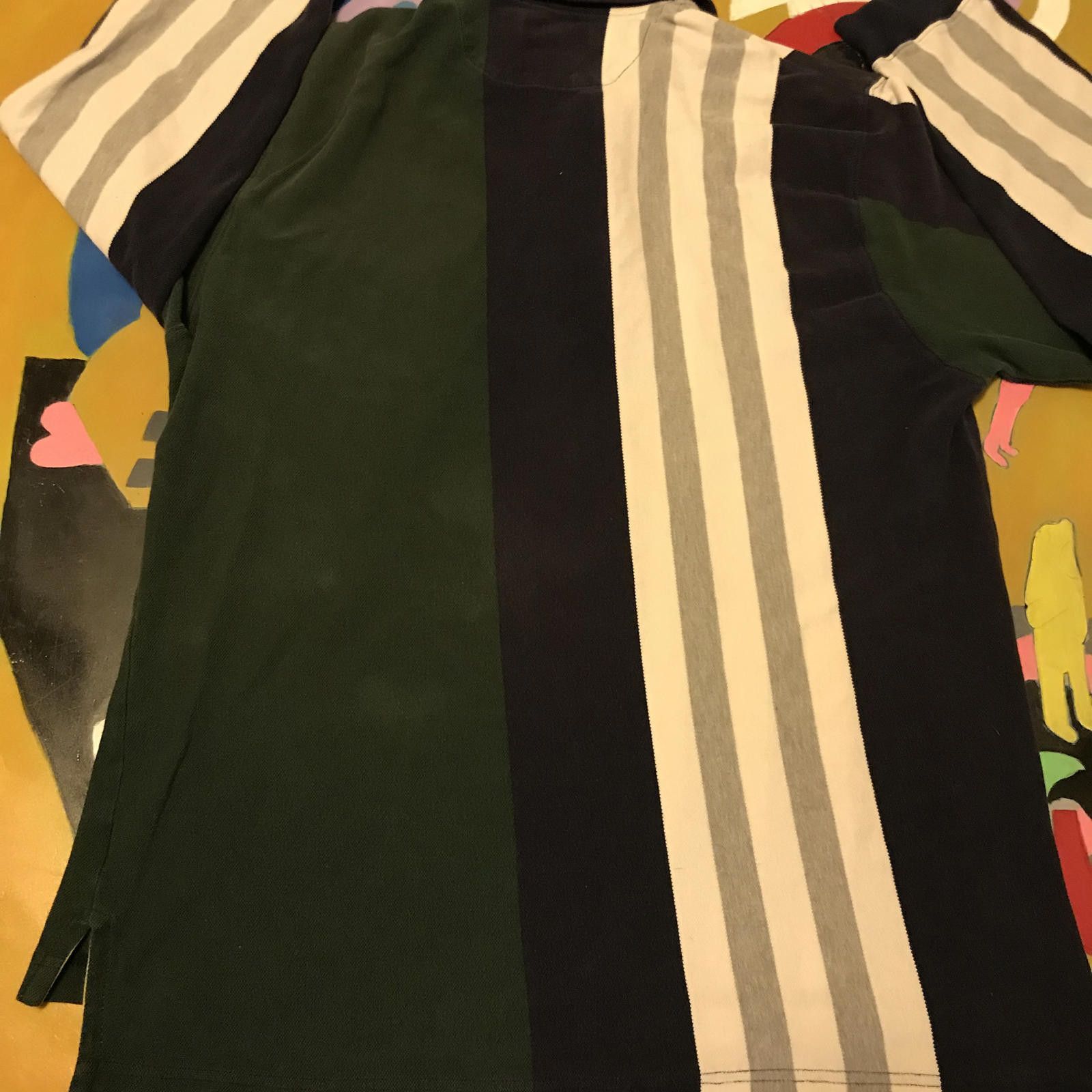 Chaps Ralph Lauren Chaps Ralph Lauren Men's Colorblock Polo Shirt Size ONE SIZE - 3 Thumbnail