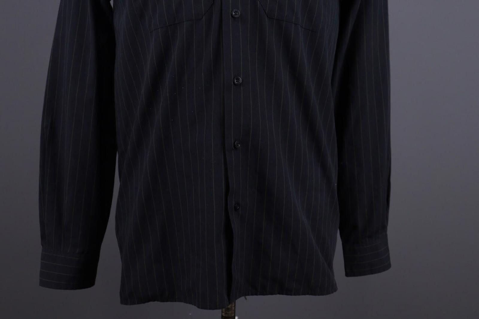 Carhartt Carhartt Black Striped Long Sleeve Overshirt Size M Size US M / EU 48-50 / 2 - 3 Thumbnail